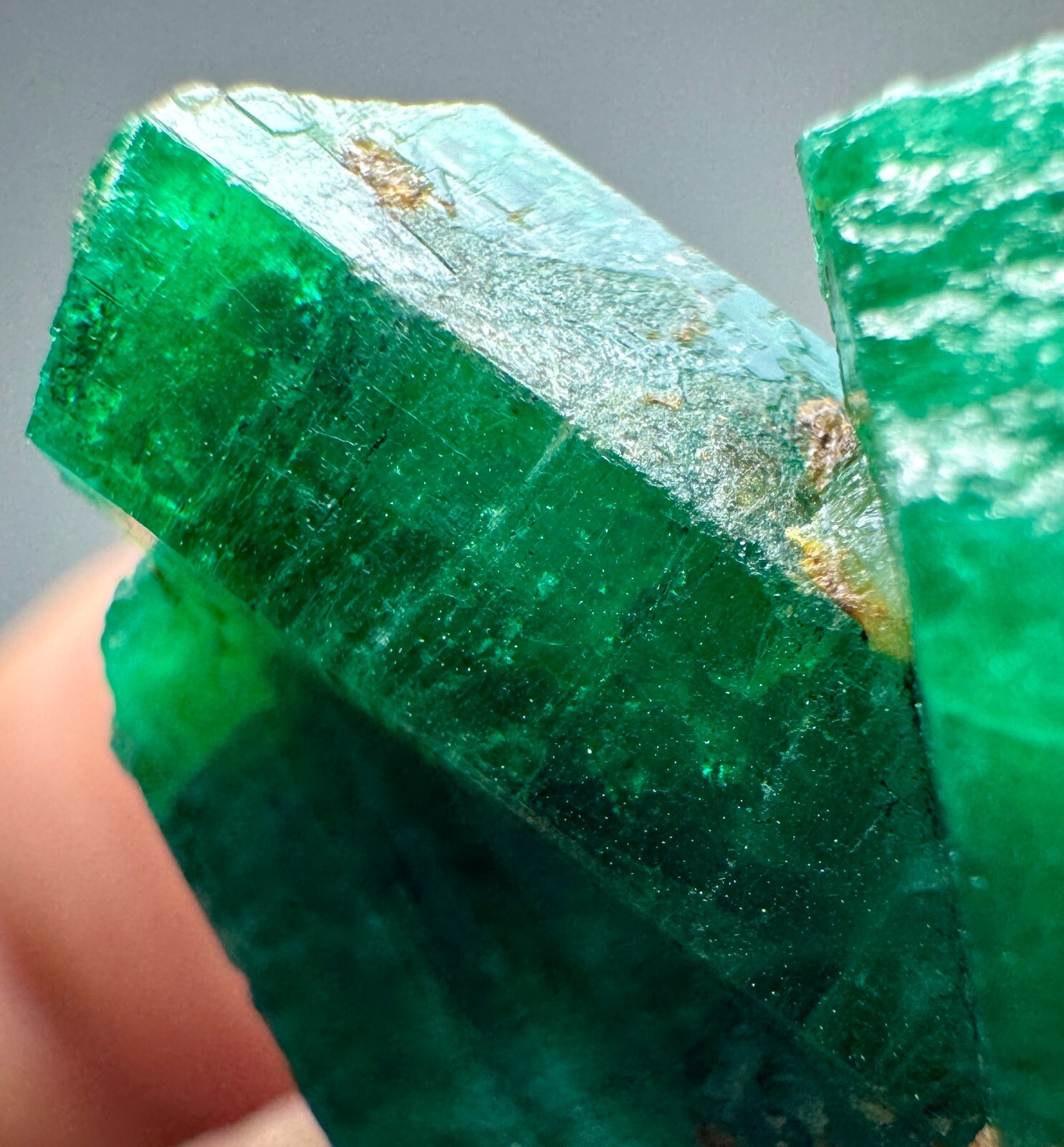Panjshir Green Emerald Crystals Bunch With Quartz @AFG. 38 Carat