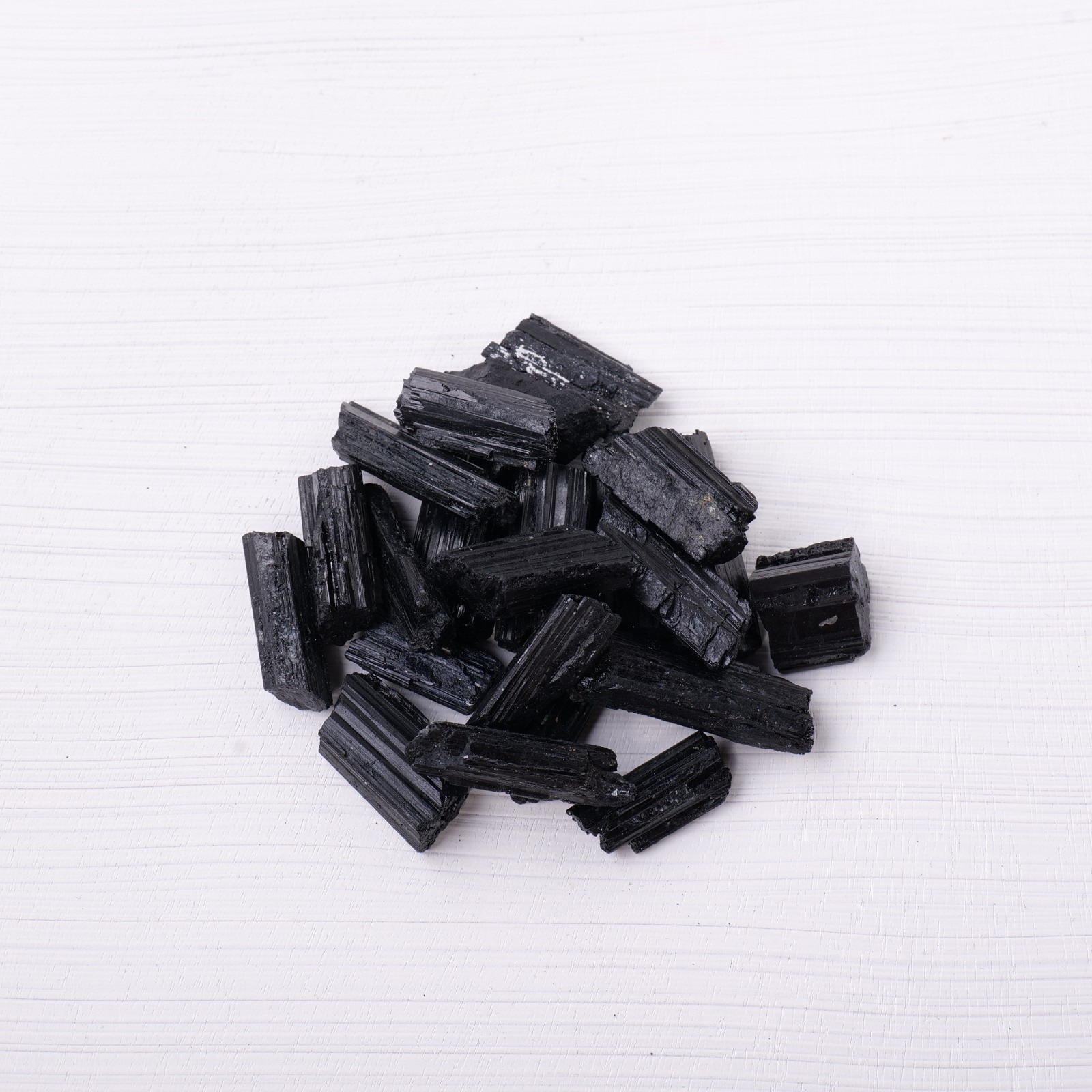 50g Natural Black Tourmaline Raw Stone Irregular Crystal Gemstone Healing Decor