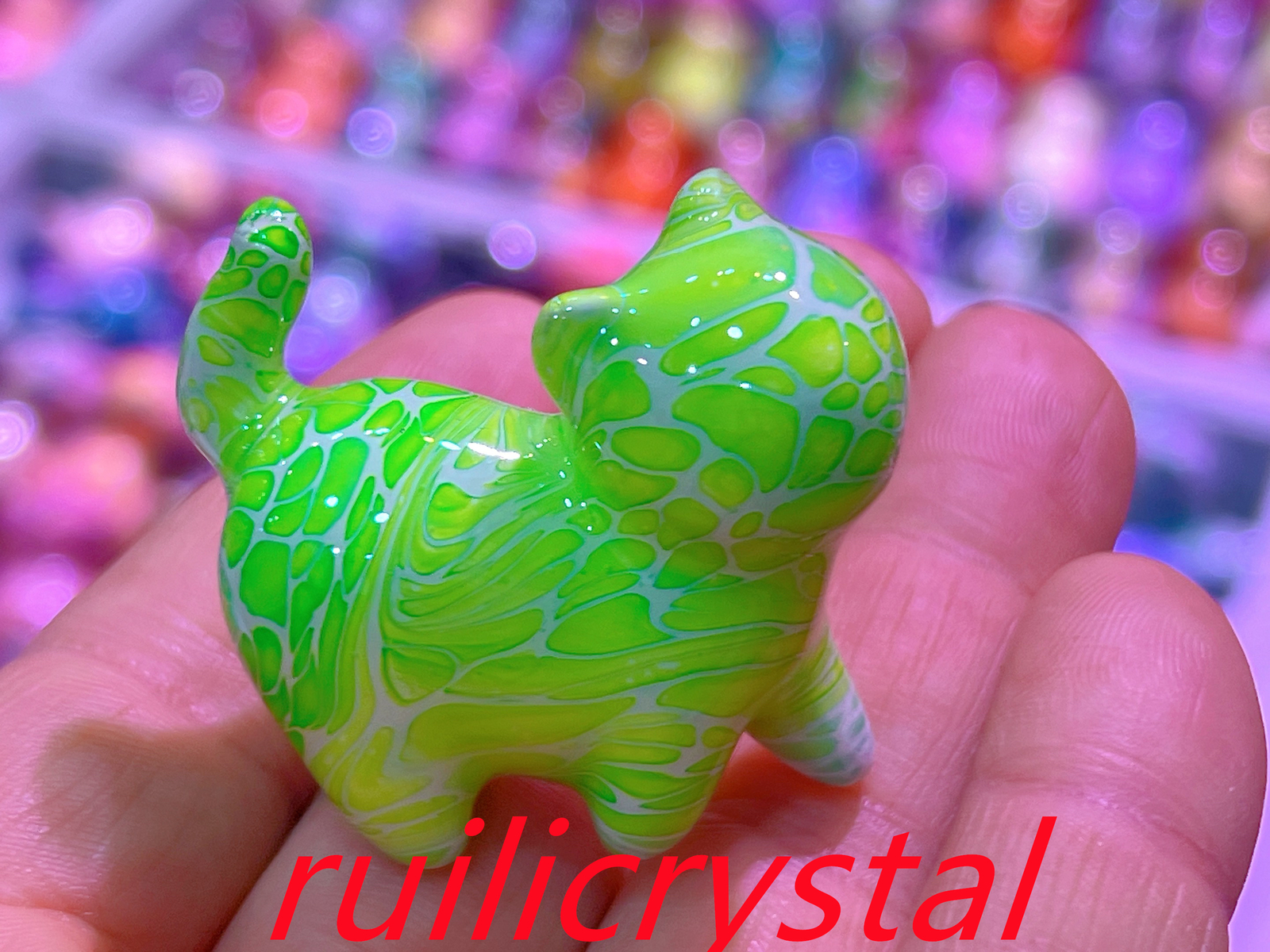 2″ Natural Sichuan thuja quartz Carved cat skull Crystal Healing Reiki1pc