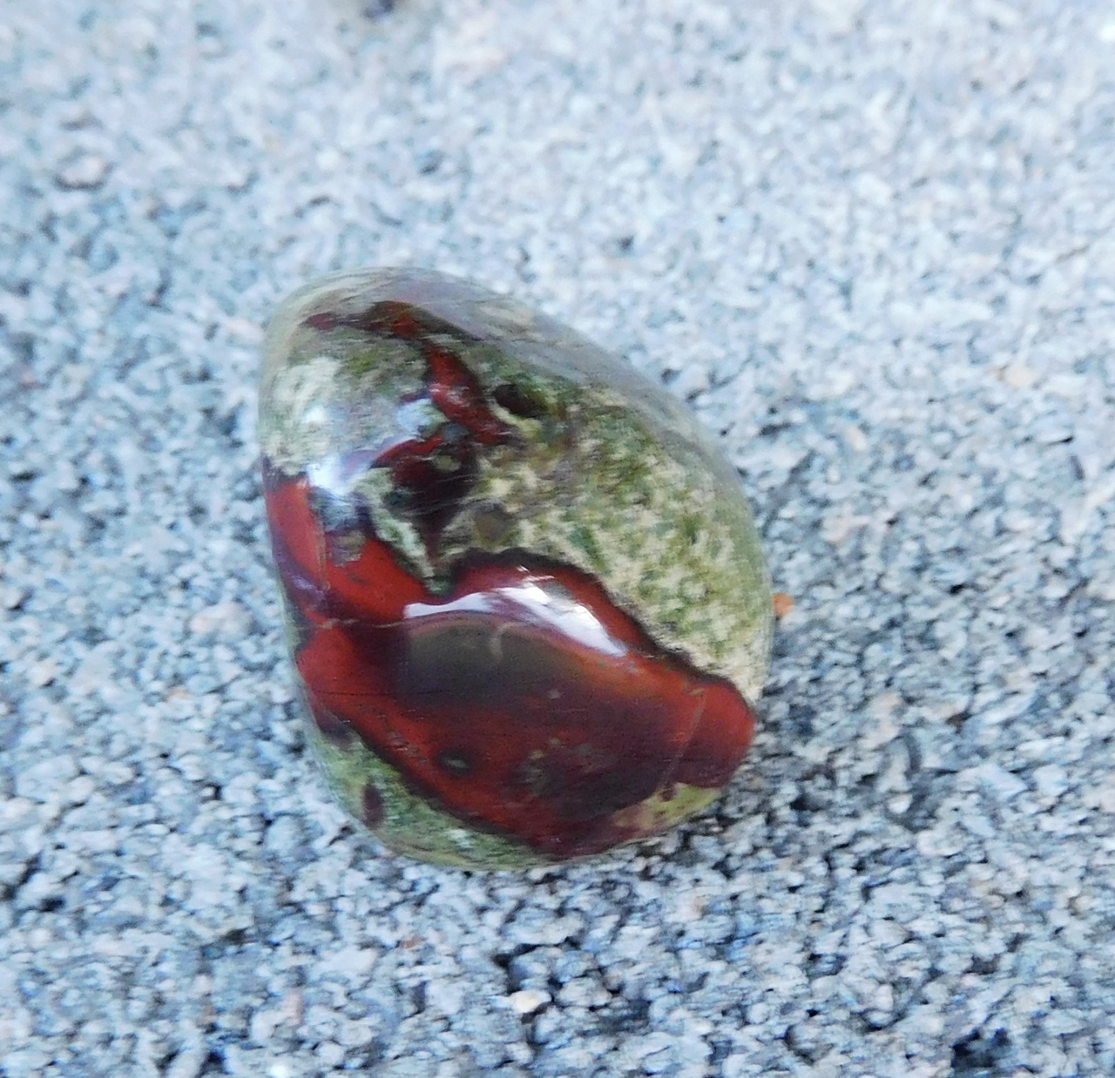 High Grade Dragon Blood Jasper Tumbled Stone for Jewelry Making & More