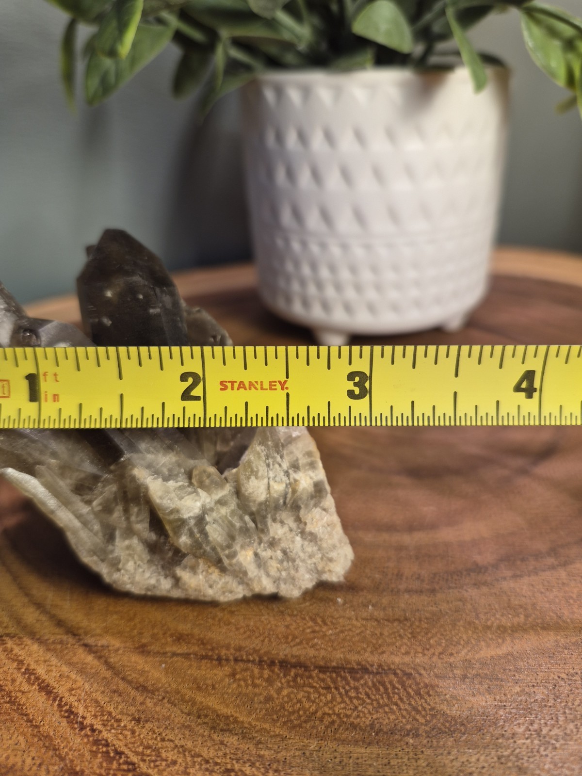 Raw Smokey Quartz Cluster