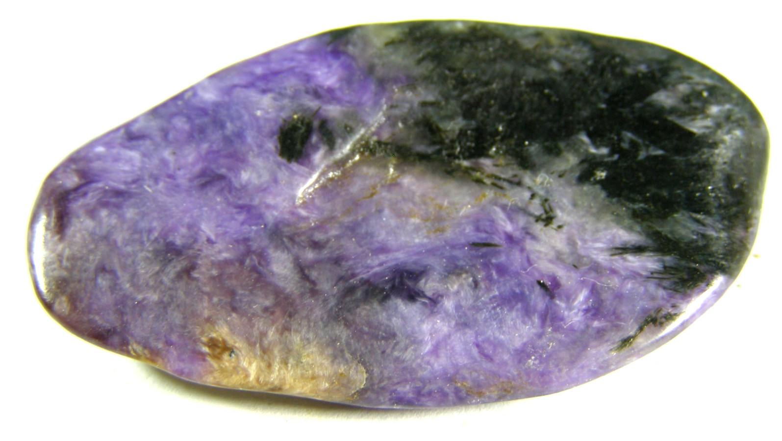 LARGE CHAROITE TUMBLESTONE – RUSSIA – 4.6 x 2.5 cms 15.50 gms #8
