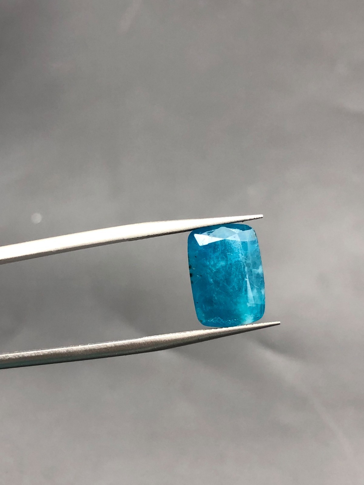 Natural Hayun Hackmanite 4.90 Ct Cushion Cut UV Fluorescent Loose Gemstone