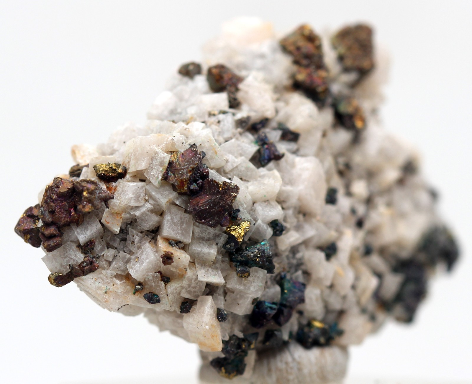 CHALCOPYRITE DOLOMITE Crystal Mineral Specimen Cluster Sweetwater Mine Missouri