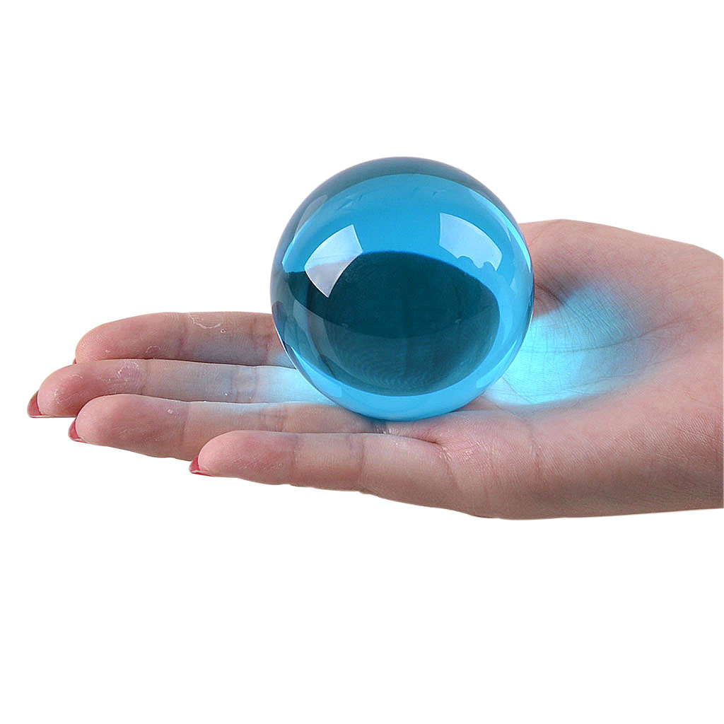 LONGWIN 60MM Crystal Ball Sphere Healing Crystals ORB Photo Props Venue Decor
