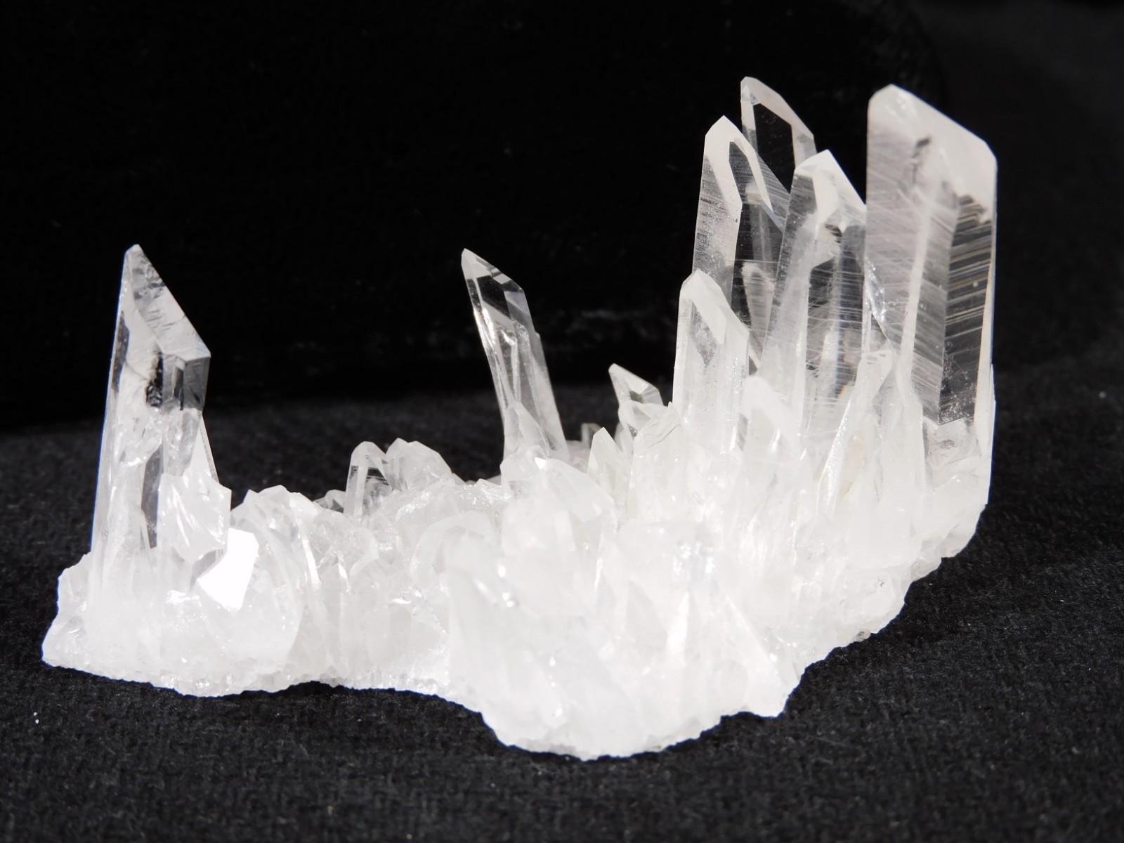 Super TRANSLUCENT Quartz Crystal BURR Cluster Collier Creek ARKANSAS 48.5gr