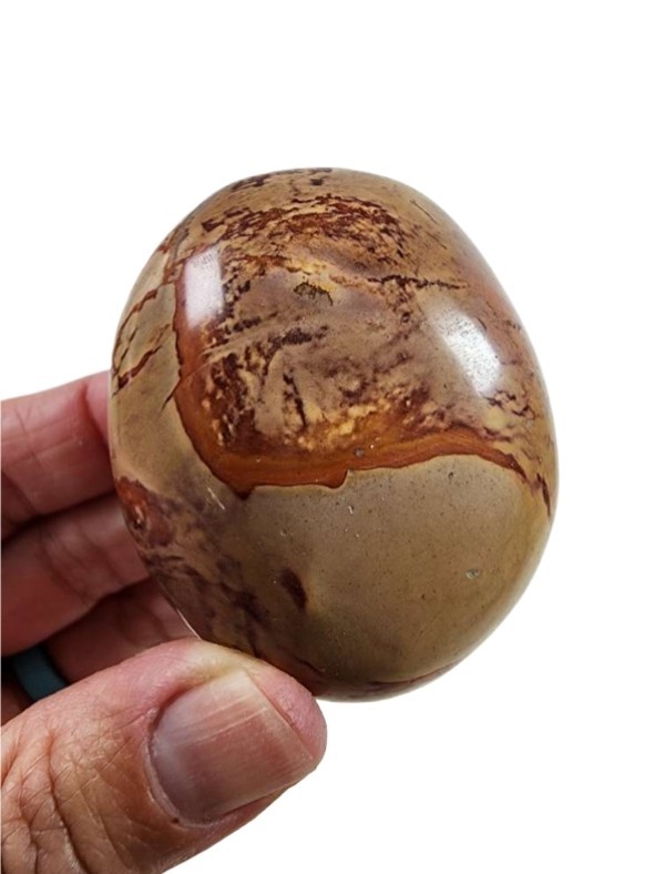 Polychrome Jasper Polished Pebble Madagascar 98.1 grams