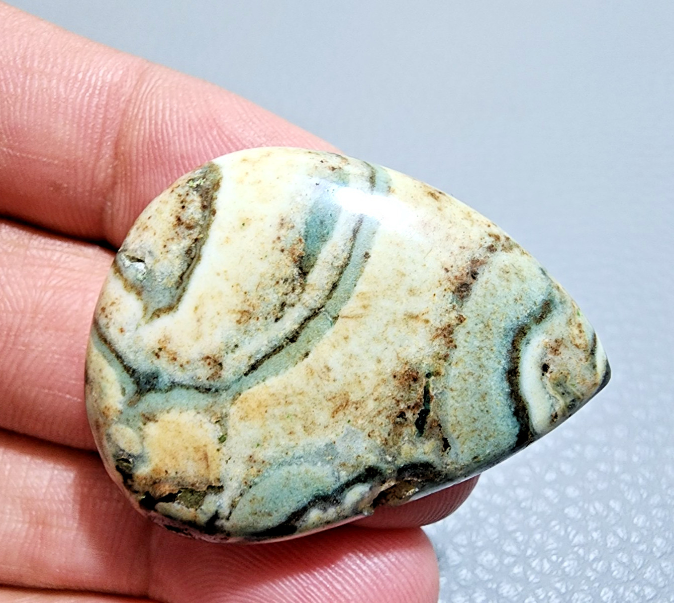 67.20 Crt Attractive Mariposite Gemstone Cabochon Polished Stone Jewelry Making