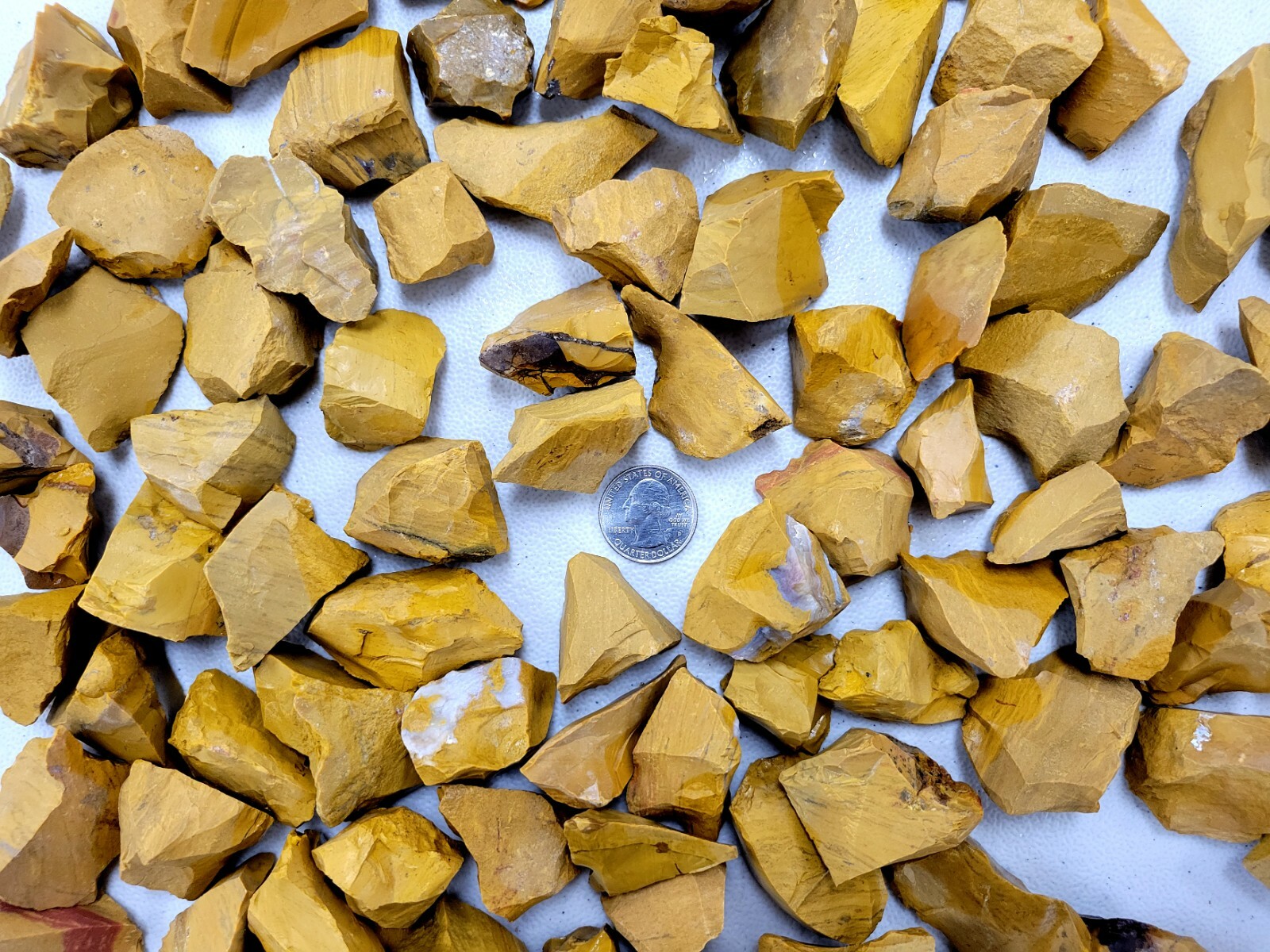 Yellow Jasper Stones Bulk Crystals Rough Natural Gemstones for Tumbling