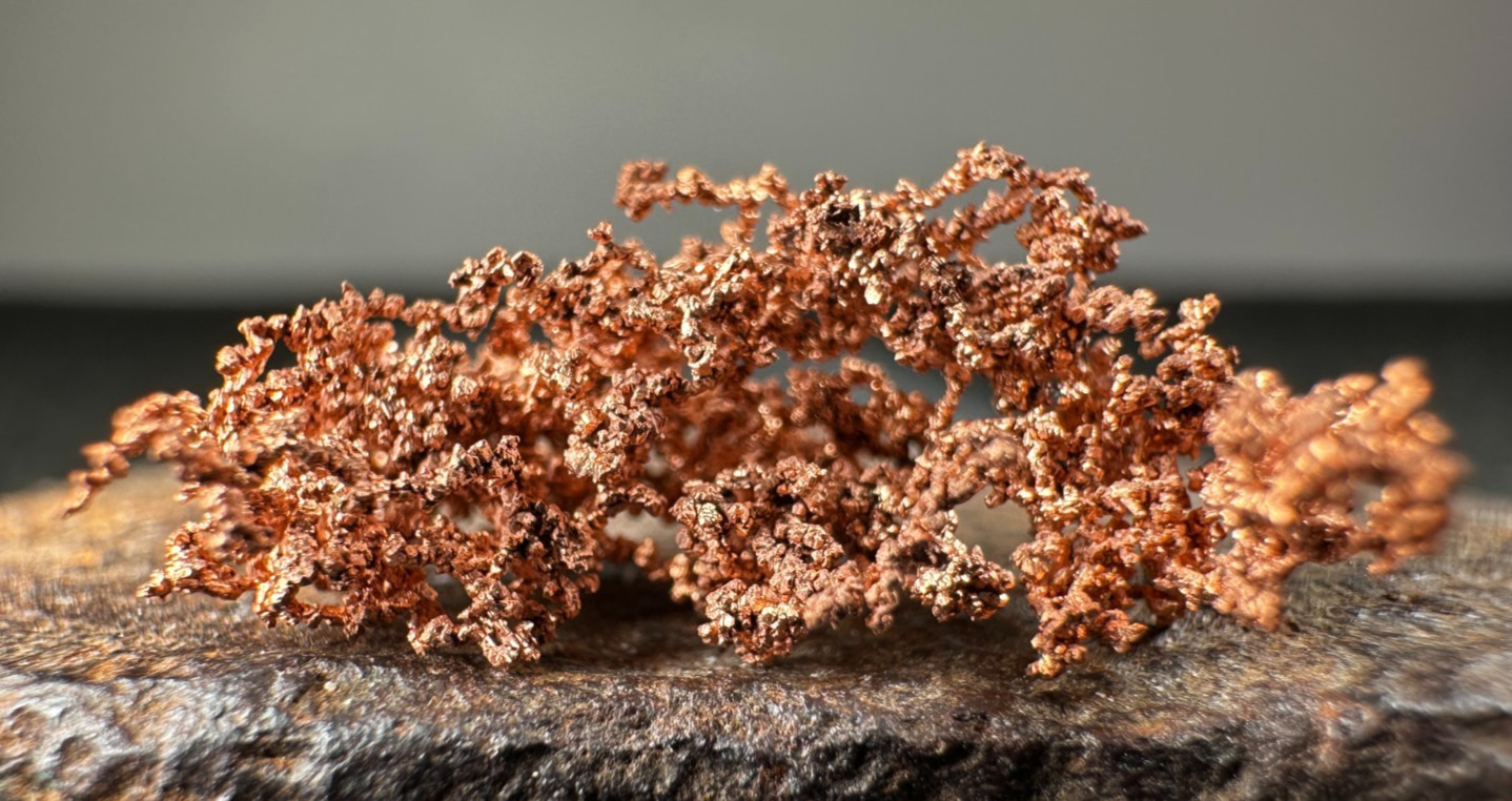 ➤ 7/8″ ARBORESCENT COPPER CRYSTALS – White Pine Mine UP Michigan VIDEO➤1138