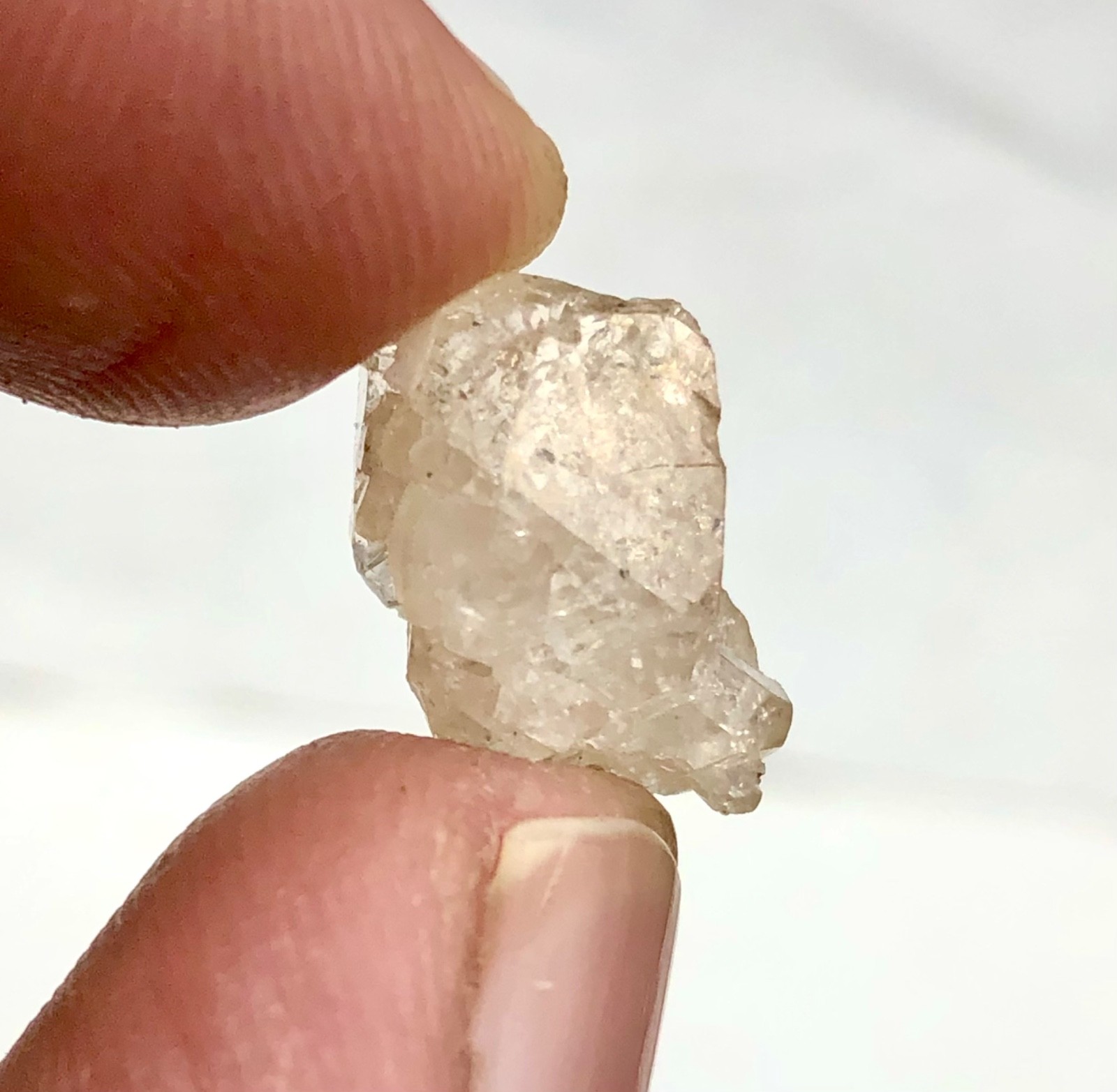 Morganite crystals lot natural mix Color terminated best quality @ skardu 10.00g