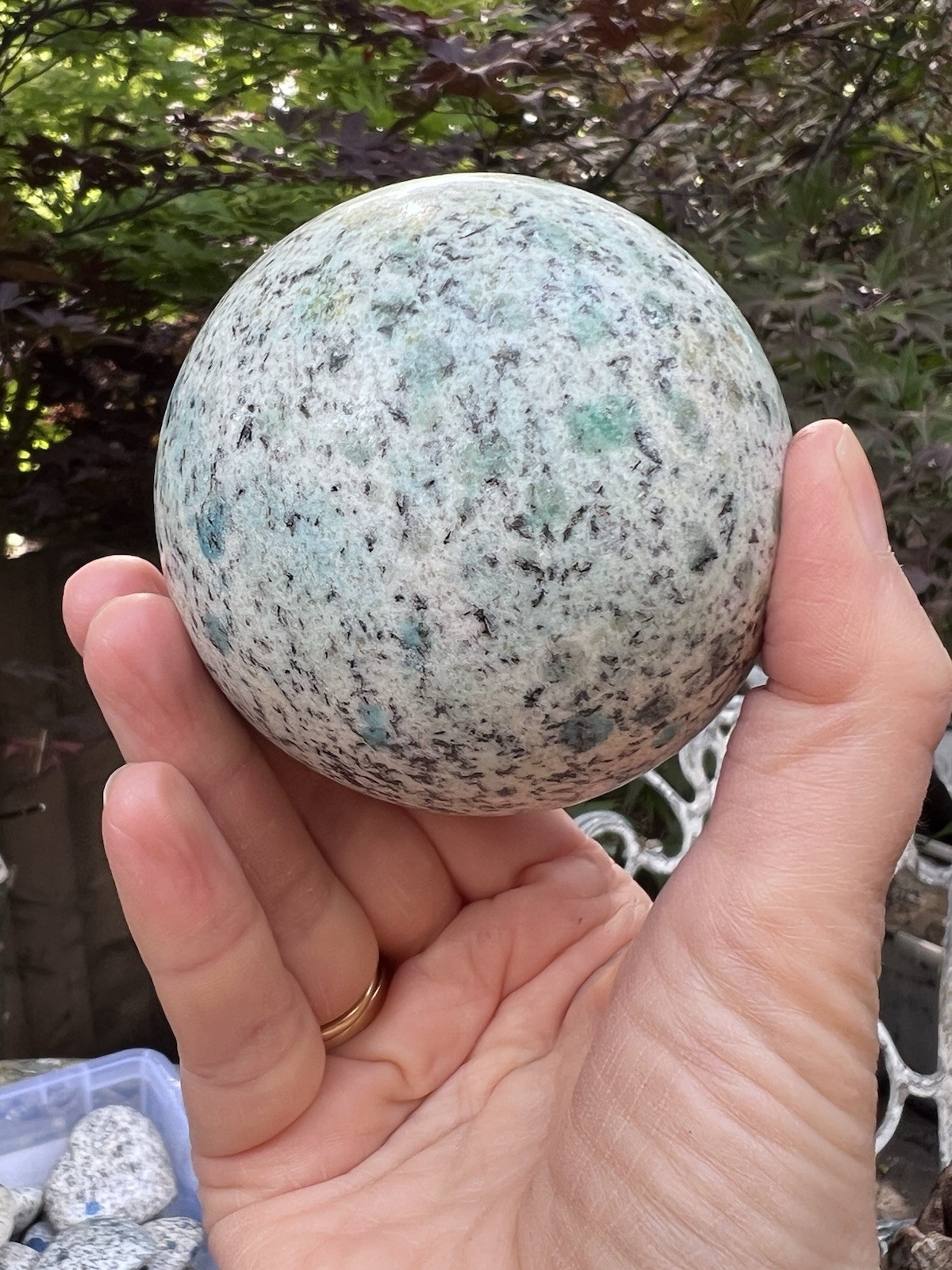 K2 Crystal Ball Sphere AAA+ : Cooling : Calming 572g 73mm 31