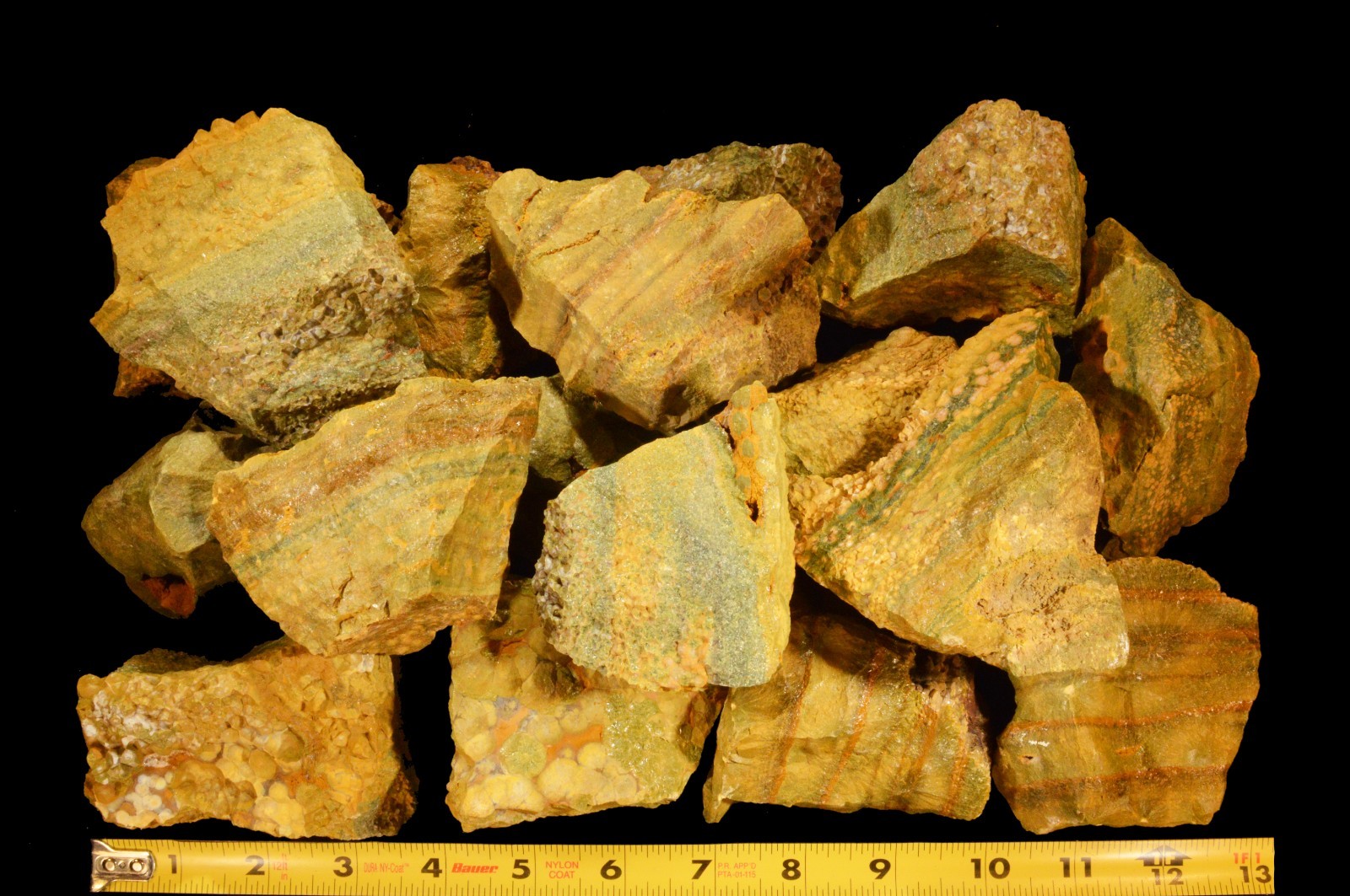 YELLOW OCEAN JASPER 3″ 8-12 Oz Rock Mineral Lapidary Solar Plexus Chakra Stone