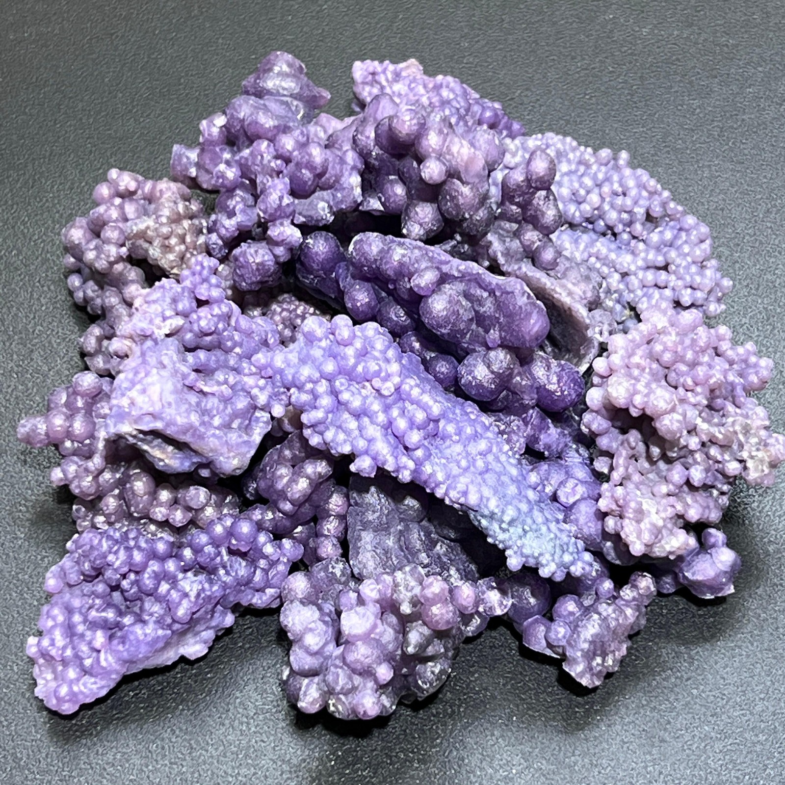 Purple Grape Agate (Dyed) Crystal Clusters (By The Piece Or Pound) Gemstone