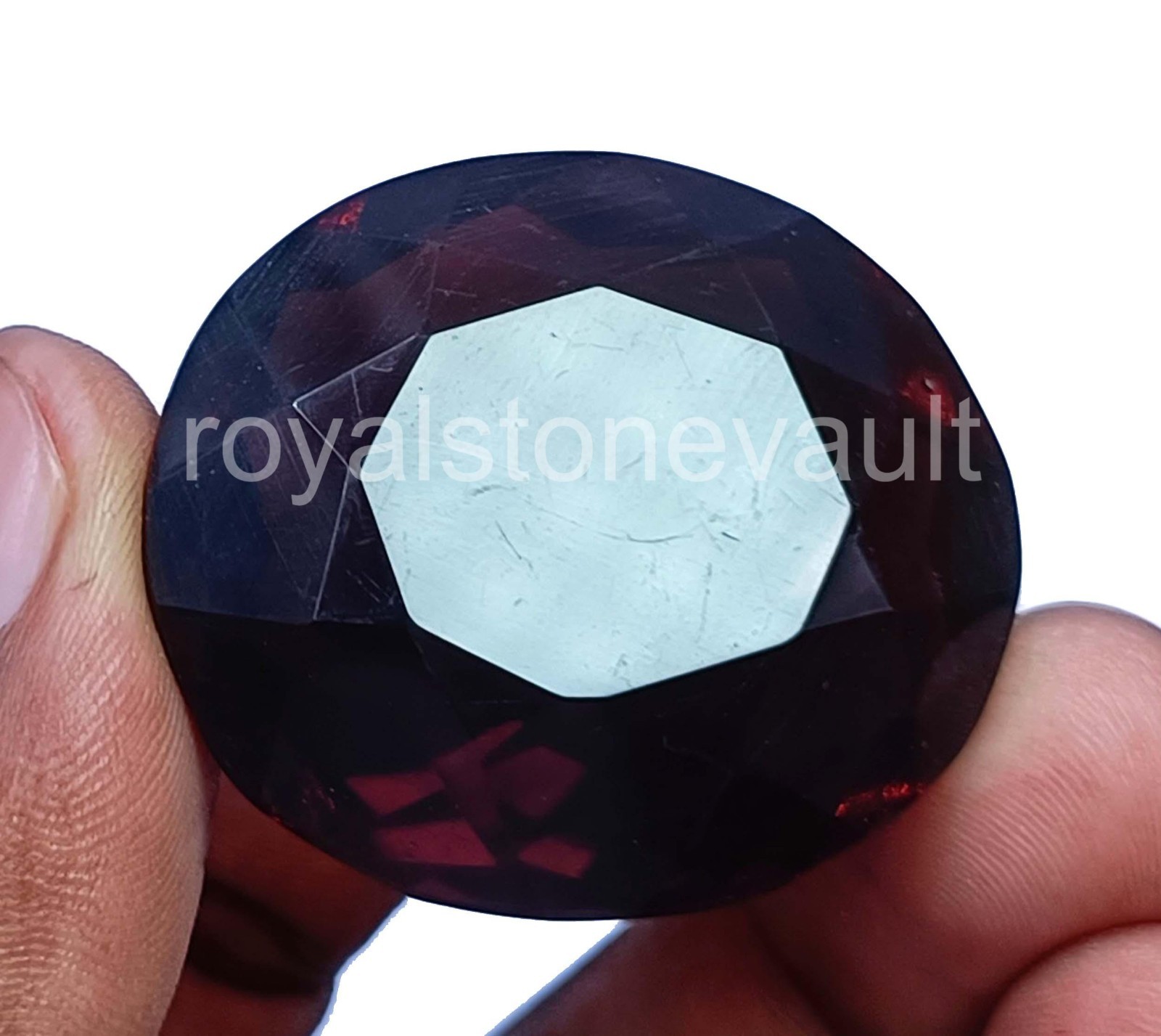 124.55 Ct IGL Certified Genuine Purple Amethyst Oval Shape Loose Gemstone 5AOP