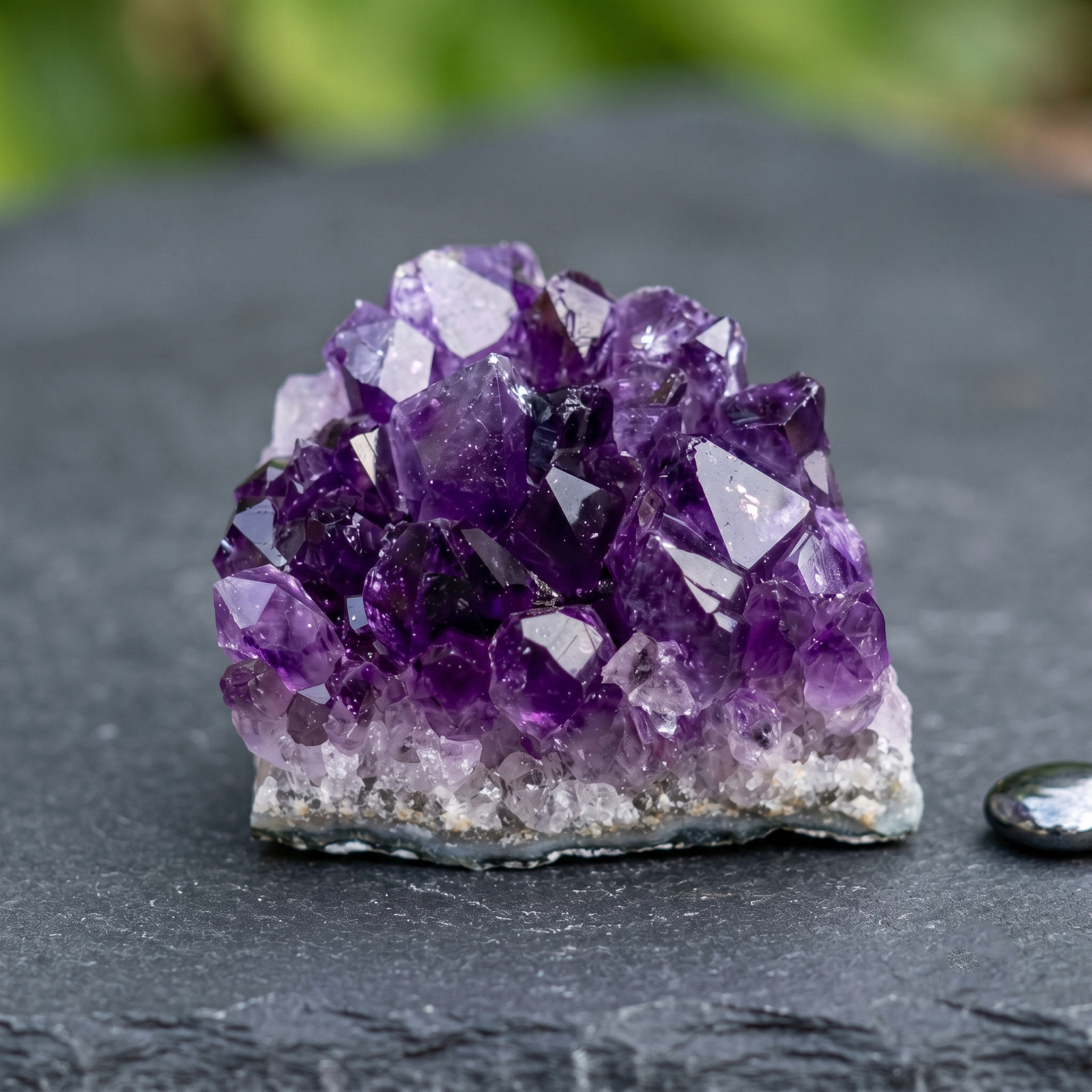 Natural Amethyst Cluster Raw Crystal Healing Geode Specimen