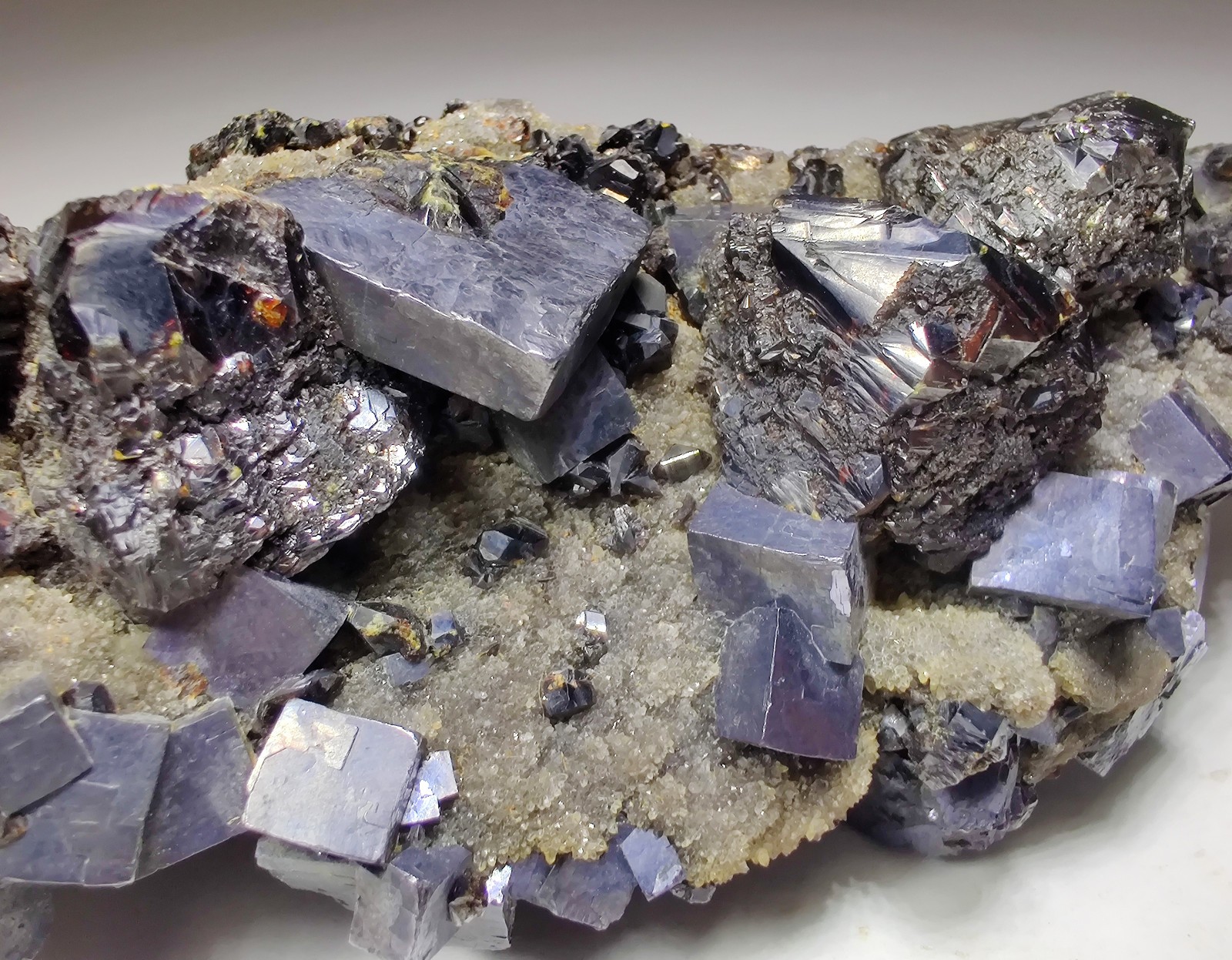 Gorgeous Galena and Sphalerite specimen. Picher, Oklahoma. 557 grams.