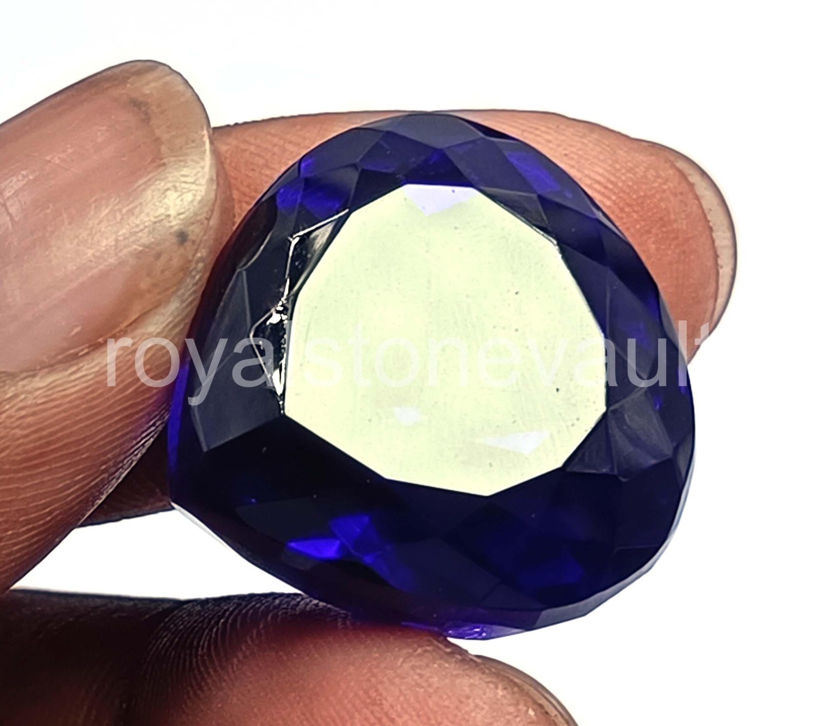 74.30 Ct Natural Blue Sapphire Pear Shape IGL Certified Loose Gemstone 5AOF