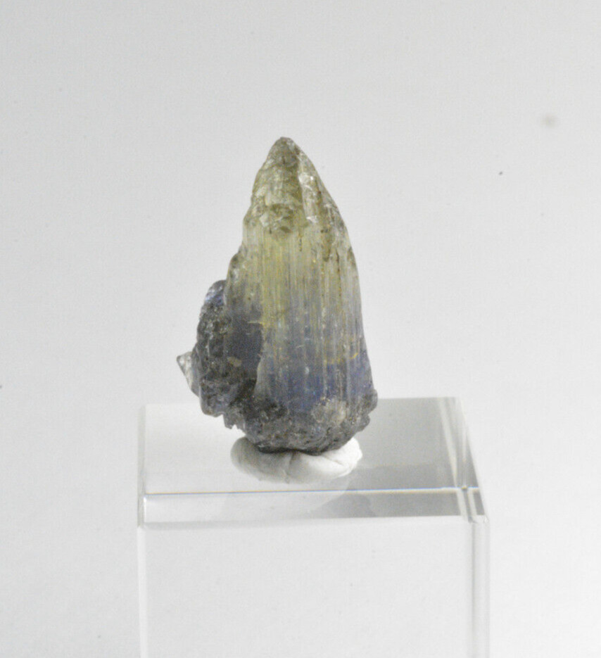 Catseye Bicolor Tanzanite, Merelani Hills, Tanzania, 2.9 grams