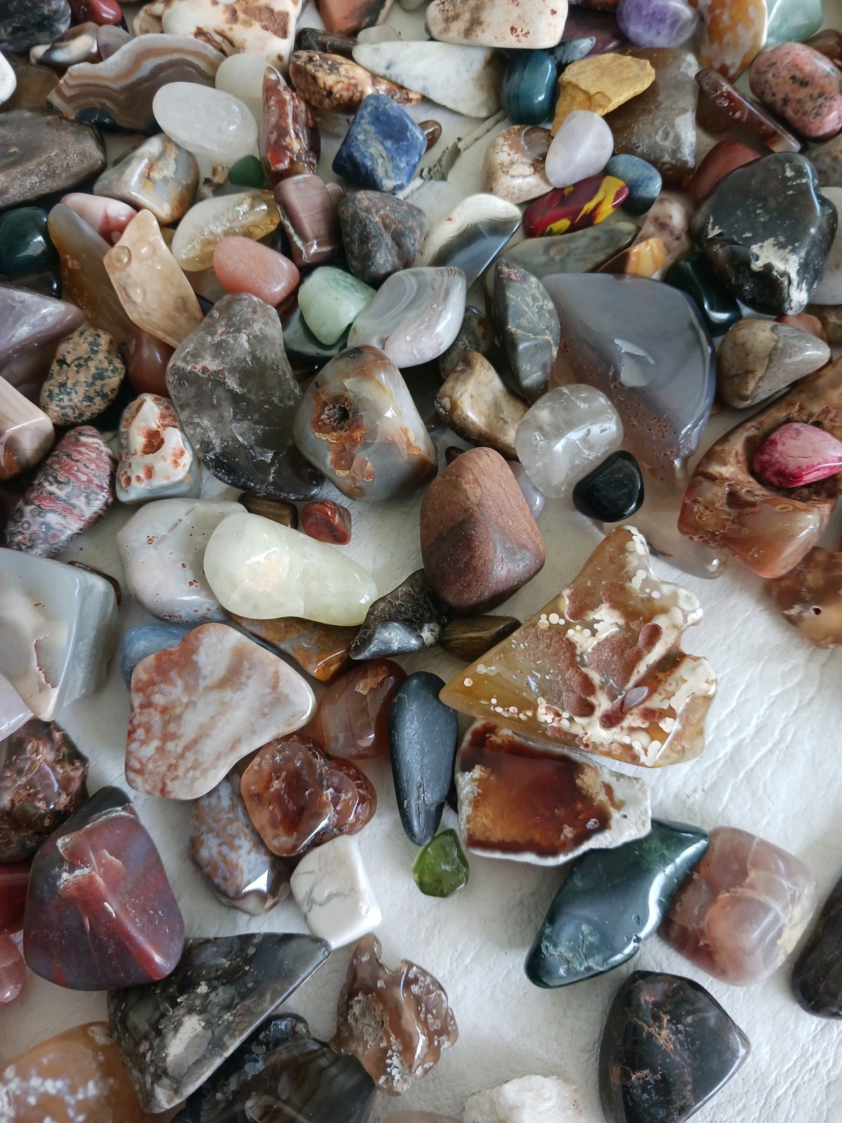 2 lbs Mixed Lot Polished Rocks Tumbled Stones Gemstone Mix – 20 Lbs AVAILABLE