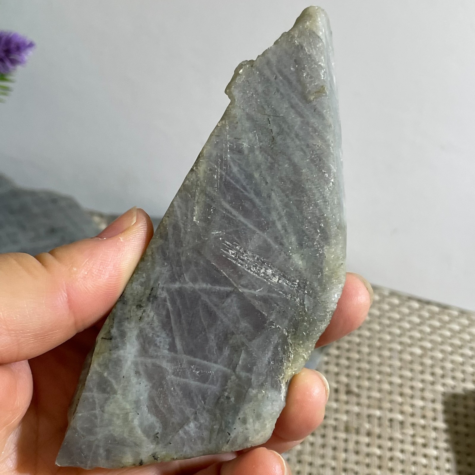 Natural Labradorite Crystal gemstone rough original Specimen 103g