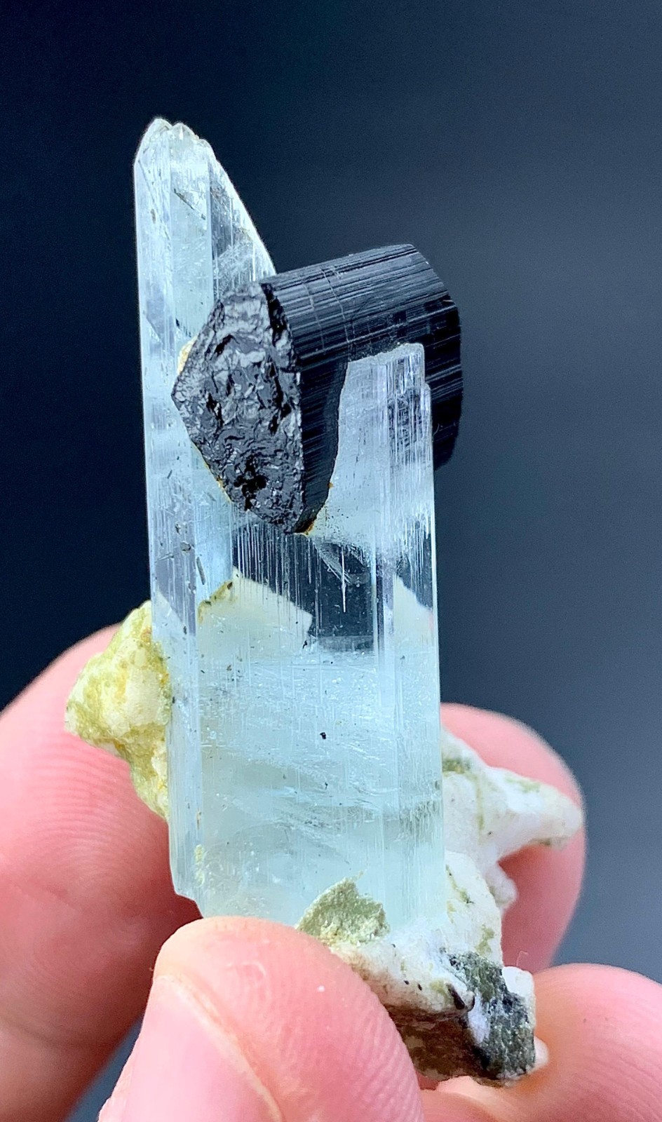 71 Carat Aquamarine Crystal Specimen From Pakistan