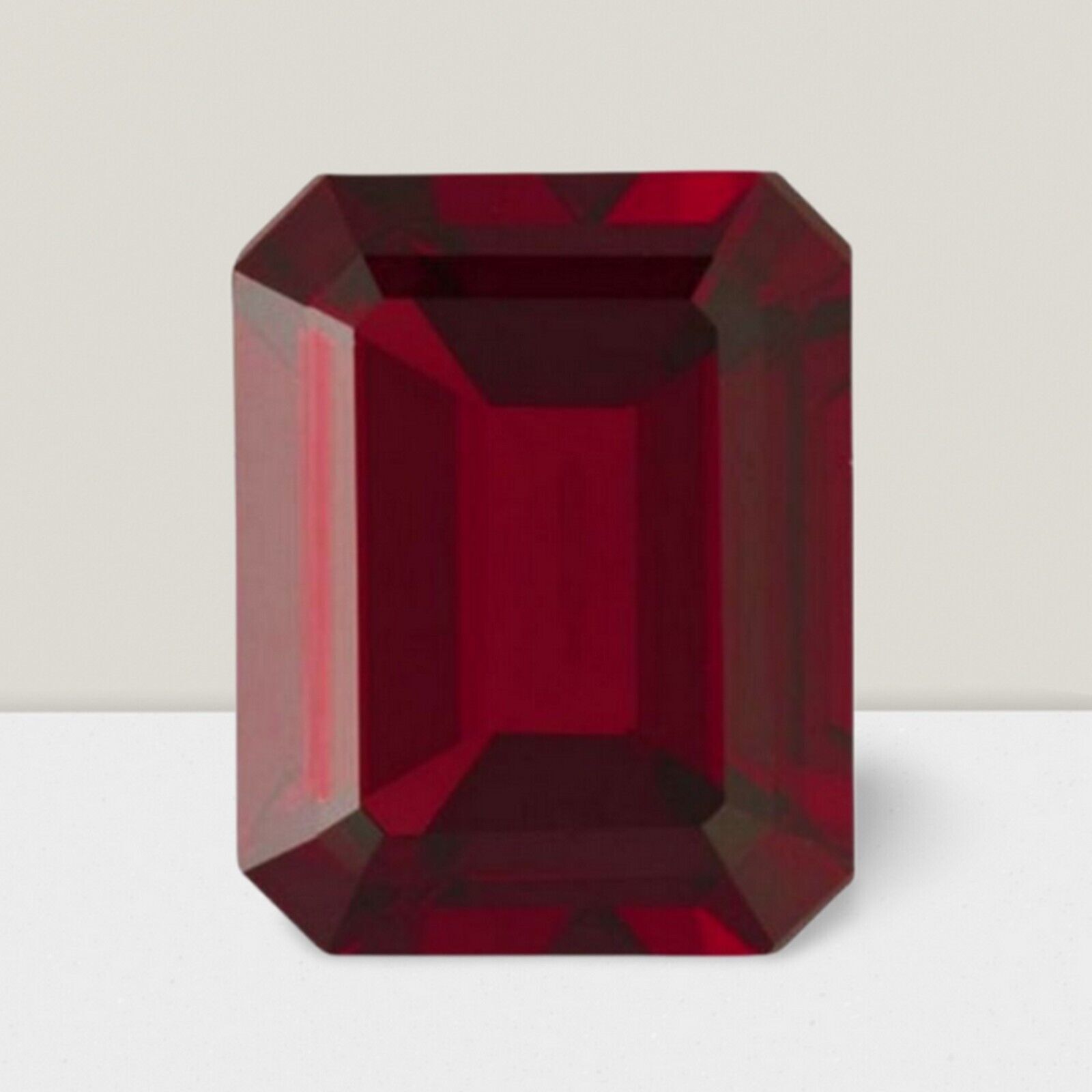Garnet Octagon Cut Gemstone 4 Cts – 11×9 mm AAA+ Loose Gem
