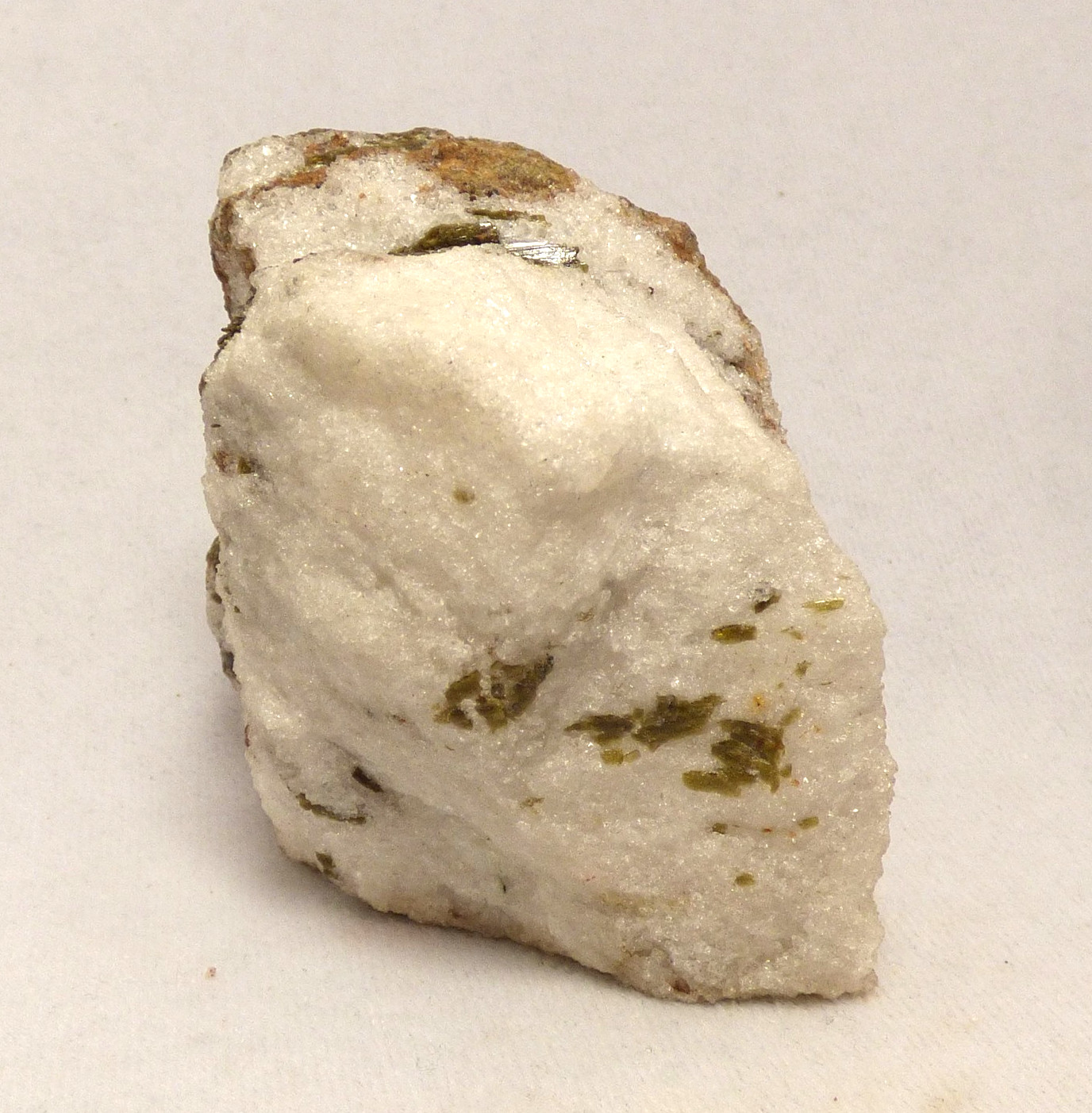 Leucite in Tephrite Mineral Specimen Rome Italy 6.5cm 306g