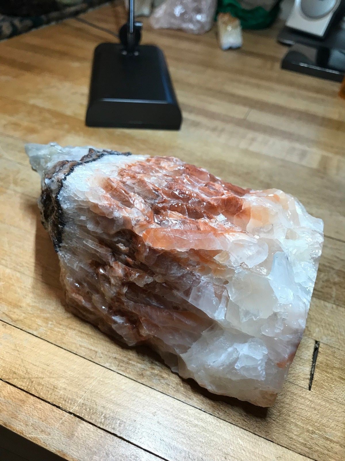 Multicolored Calcite Crystal Mineral Gemstone Medium Natural Rock Specimen 008