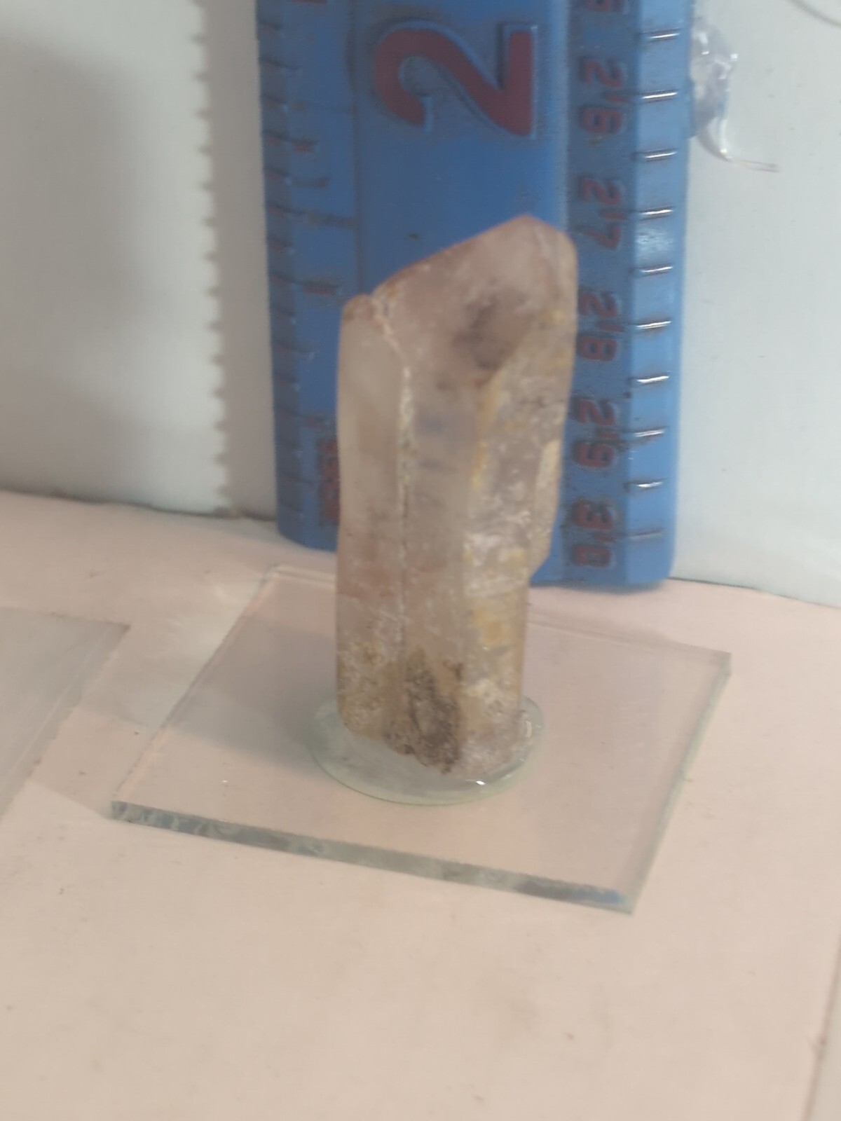 Rose Quartz Point Hand Dug Colorado United States Crystals Specimen Science