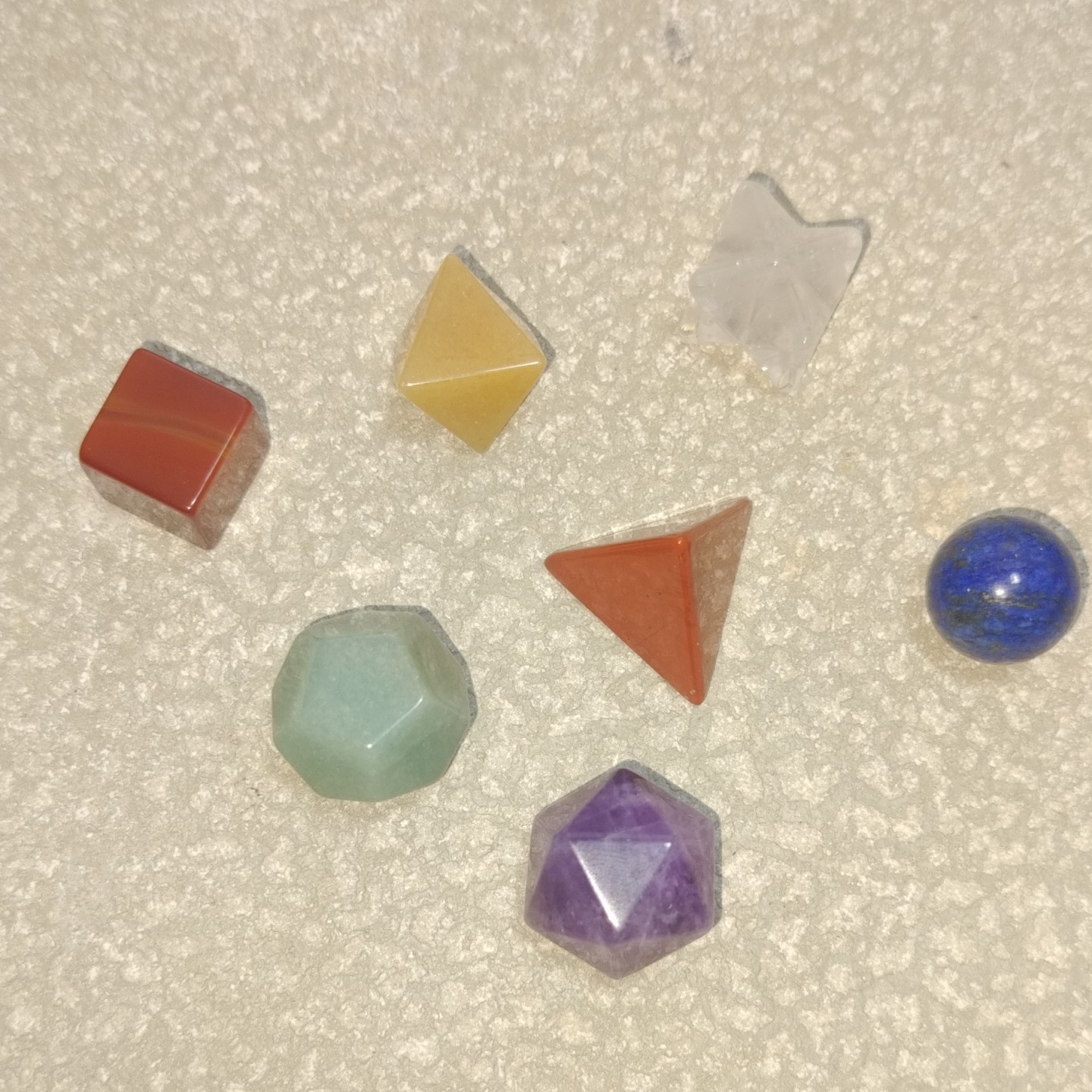 7 Chakra Healing Crystal Set
