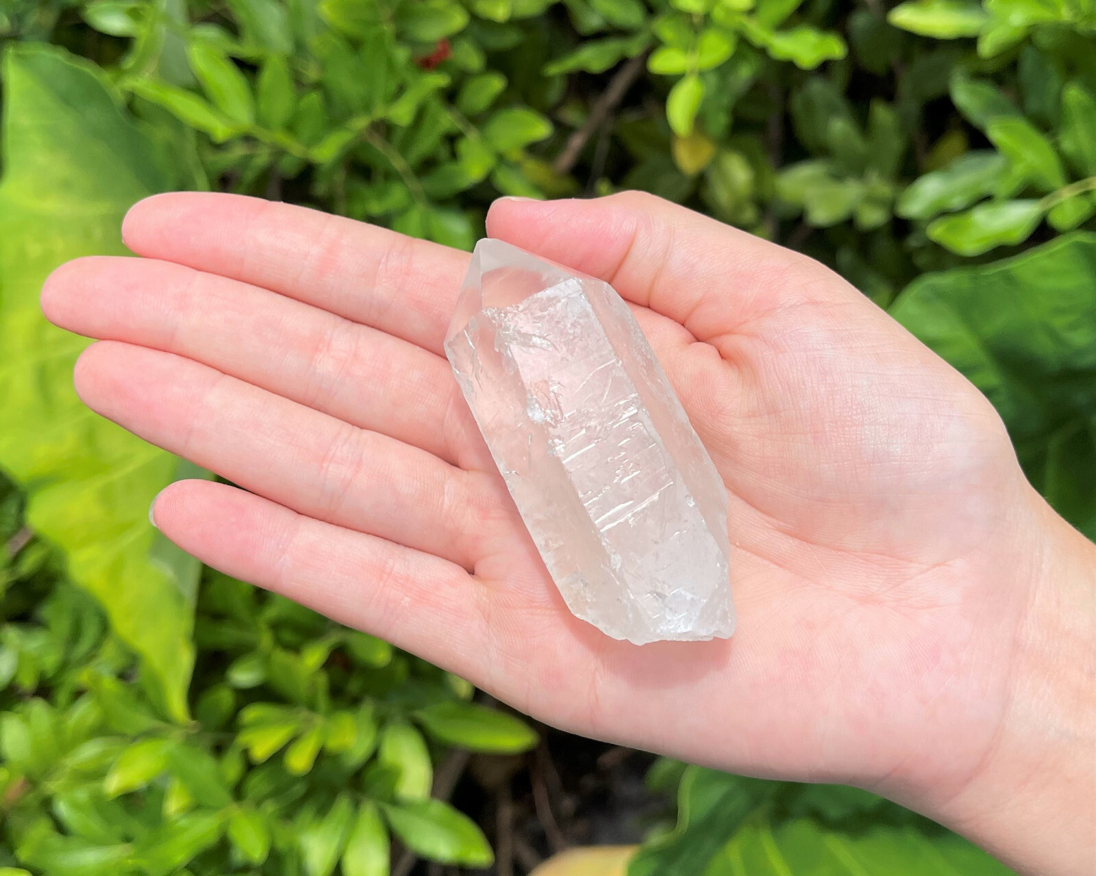 Clear Quartz Crystal Point (2″ – 3″) Natural Wand Specimen, Reiki Healing