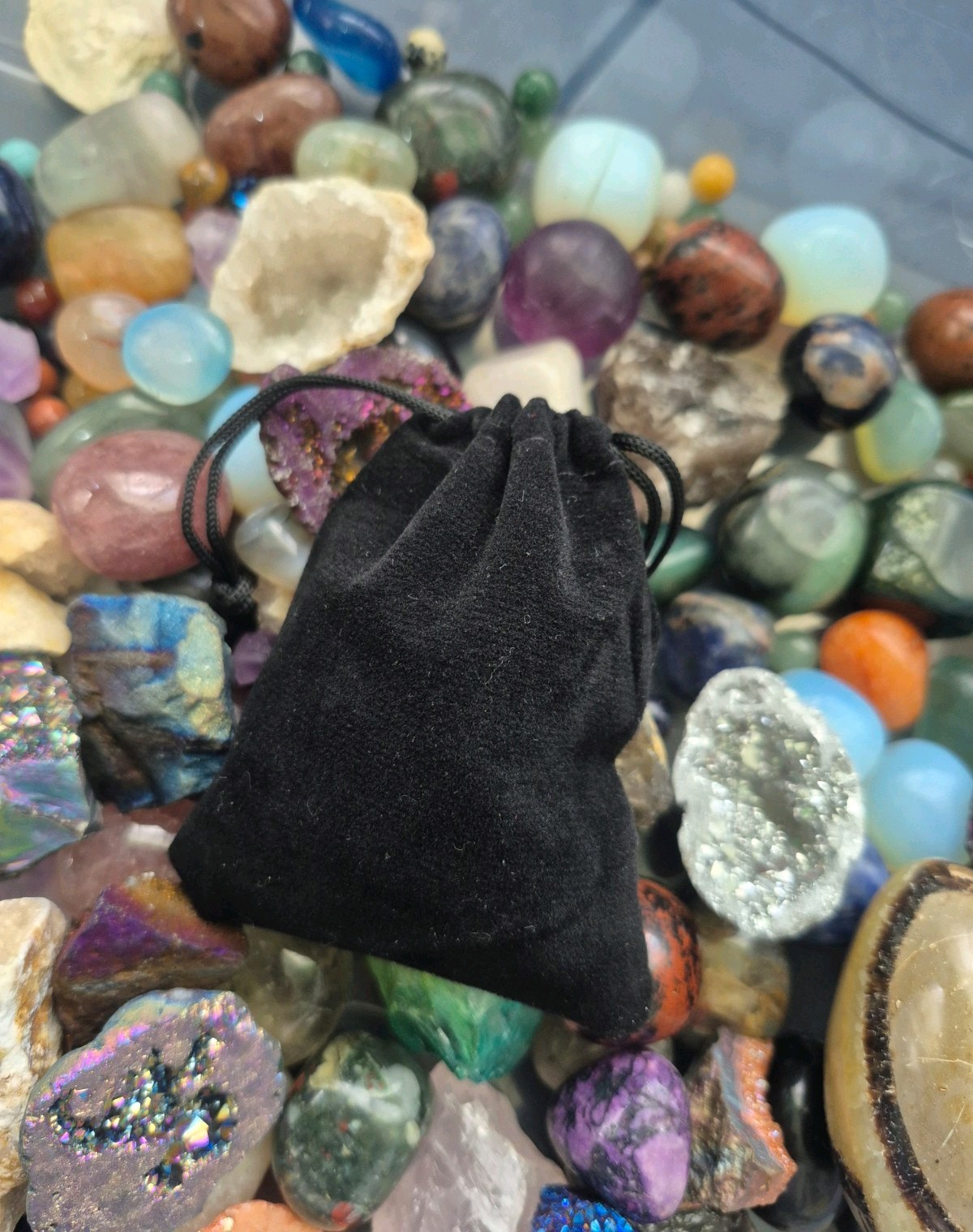 Gemstone Mystery Scoop 3oz-5oz All Sorts Of Sizes Crystal Confetti Random