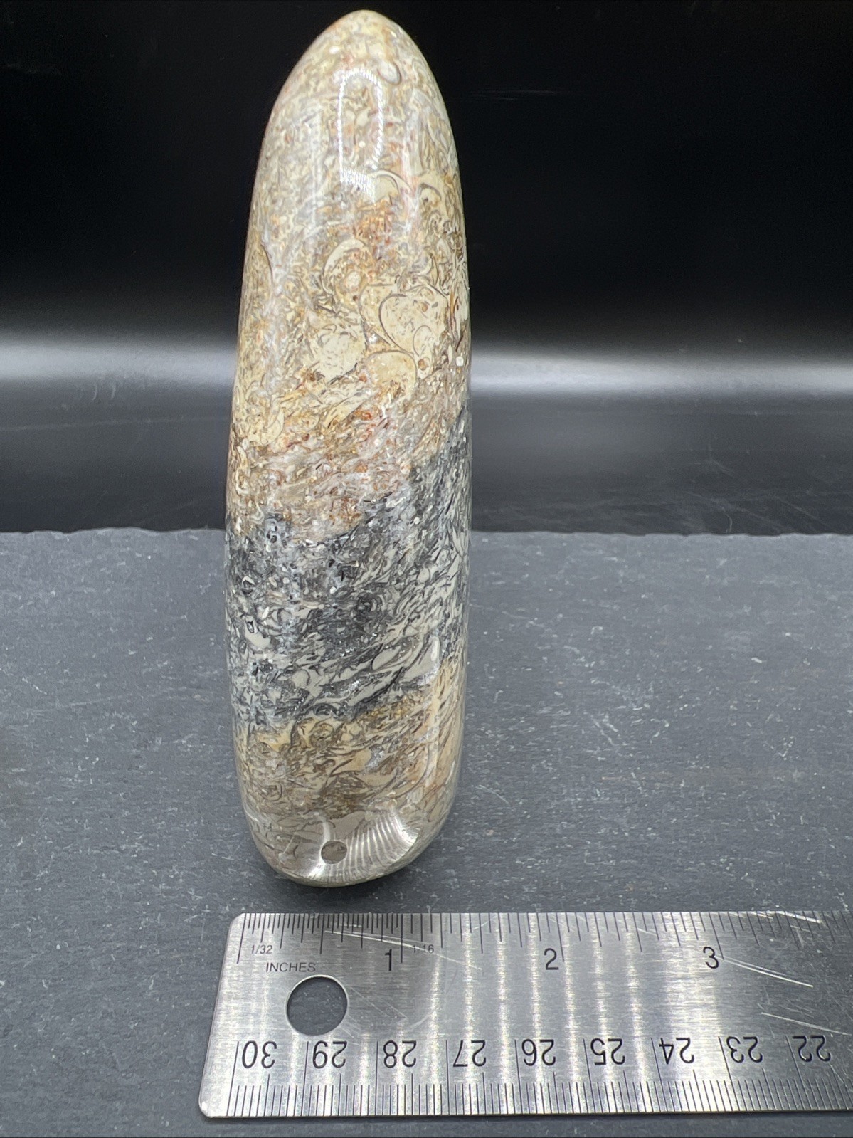 1.11Lb Natural Ocean Jasper Freeform Polished Crystal Gemstone