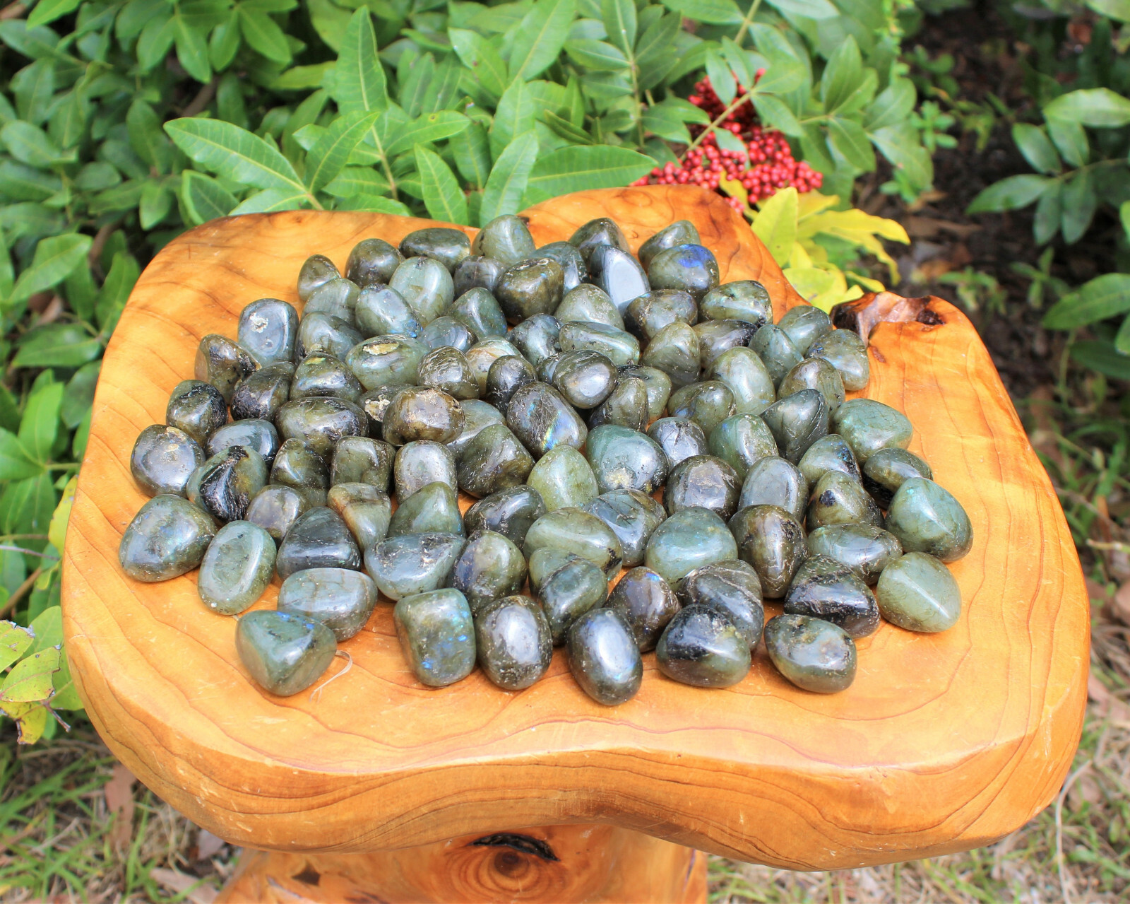 1 Labradorite Tumbled Stone (Premium Quality ‘A’ Grade)
