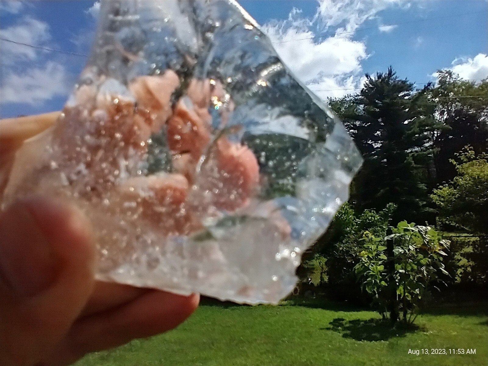 Reiki Chakra High Vibration Abundance I am I am Andara Crystal 255 gram