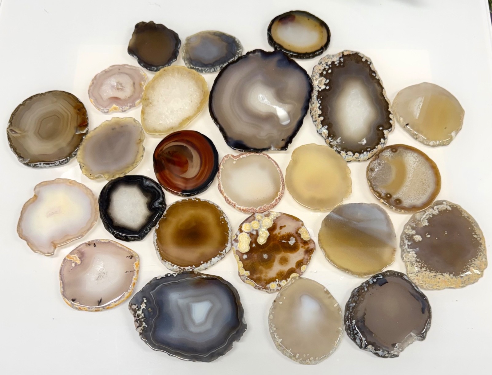 Wholesale Lot 2 Lbs Natural Agate Slab Crystal Healing Energy