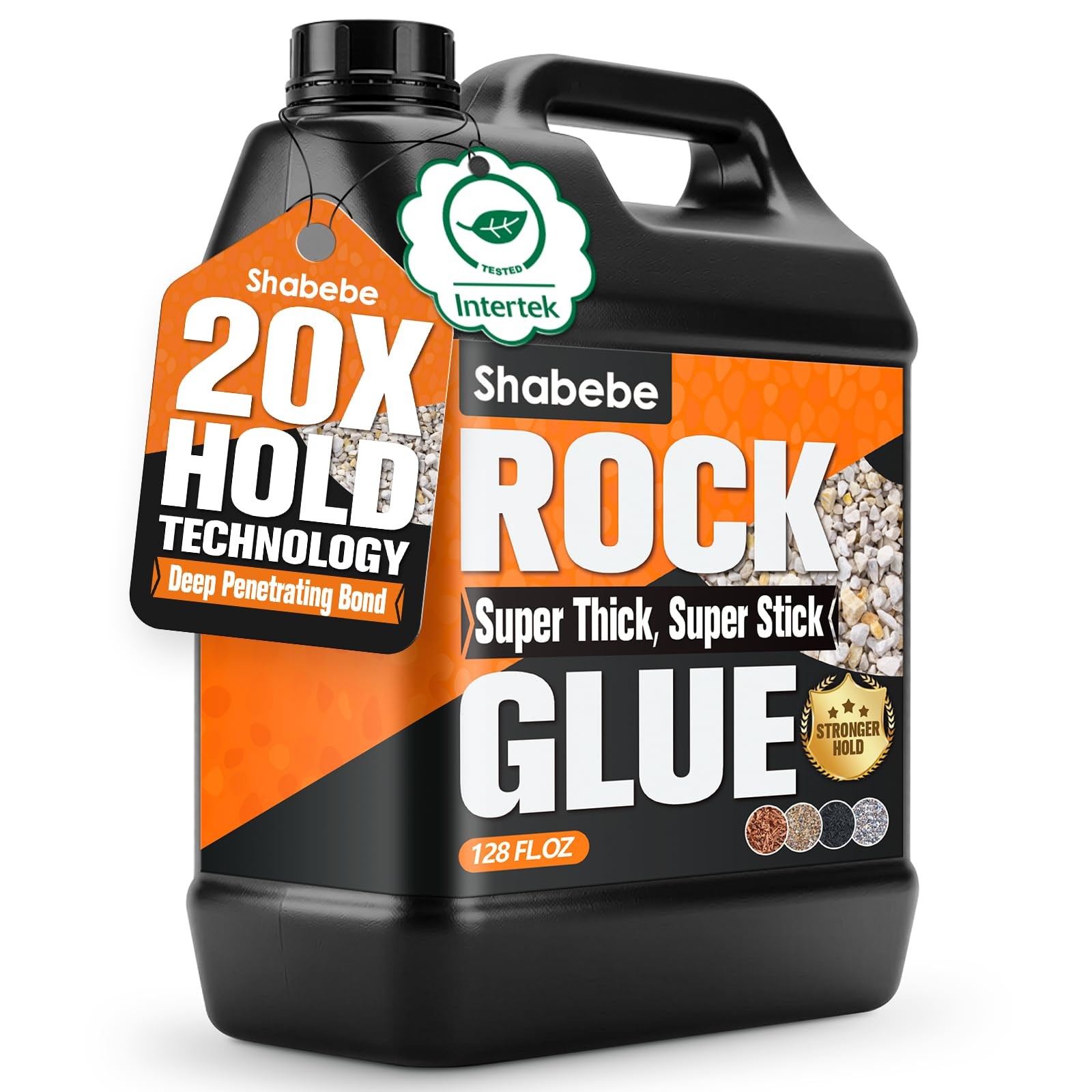 Glue for Landscaping 1 Gallon, Ultra-Stick Mulch Bond Gravel Binder & Stone Adhe
