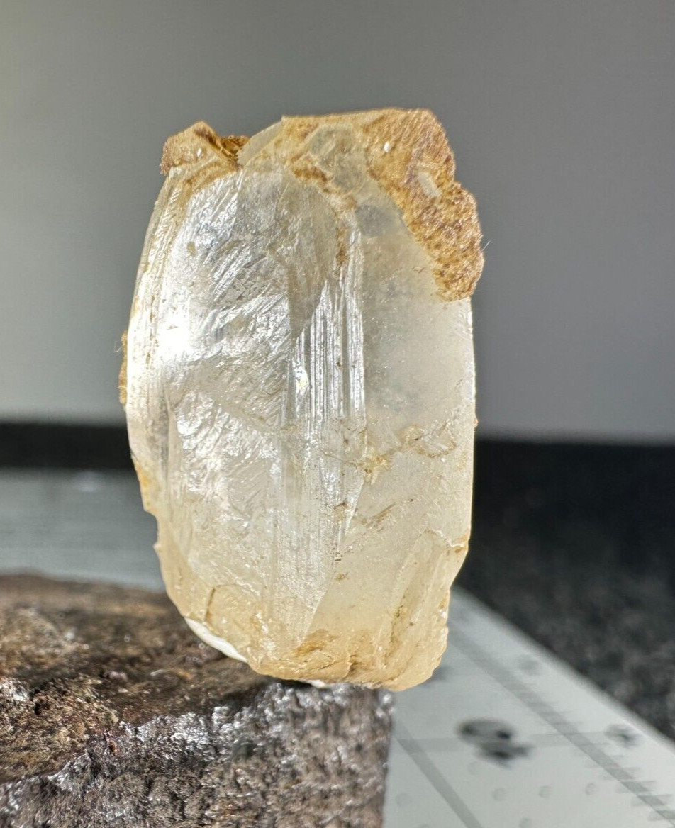 ➤ 1 Inch CLEAR “TRIANGLE” CALCITE Pleasant Ridge Rensselaer Indiana VIDEO➤534