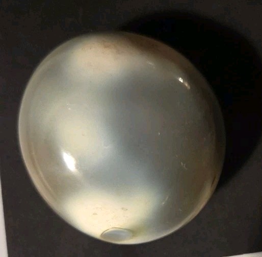 Orca Agate Chalcedony NEW Polished Tumbled Palm Stone Approx. 3×3 Inches Druzy
