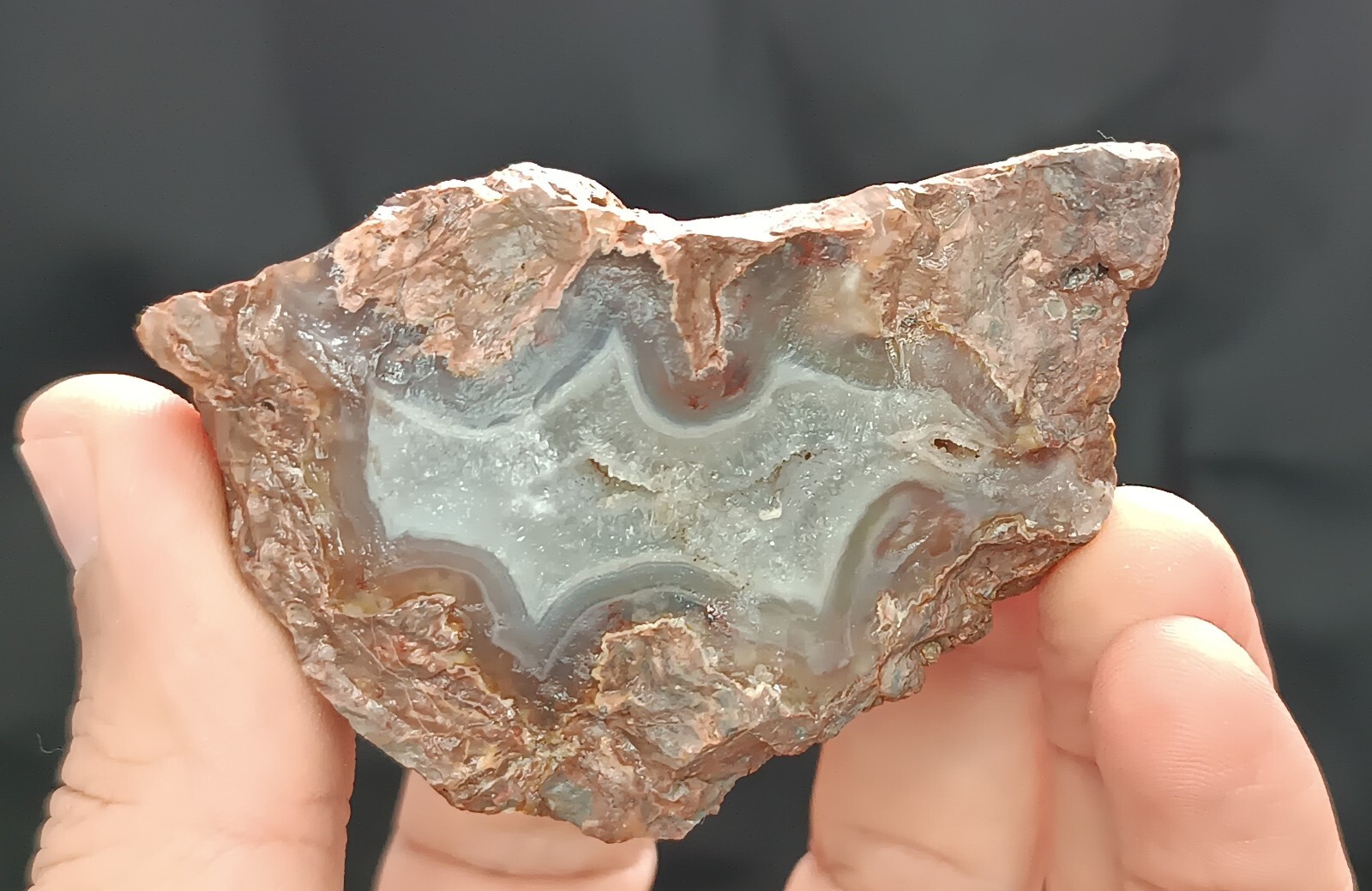 105g/0.23 lb uncut turkish quartz agate stone rough, customs duty included