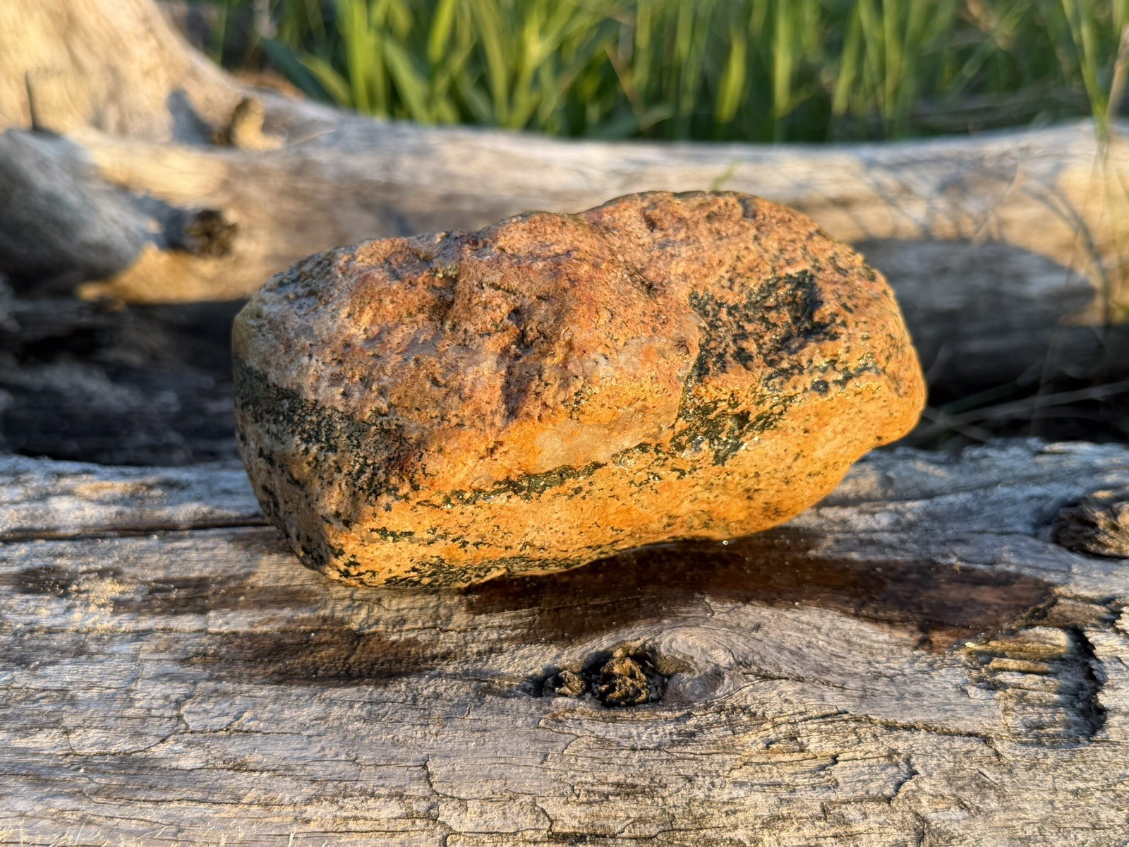 Natural Lake Michigan Rock Granite With Quartz LOOK! 👀 2lb+ READ CAREFULLY