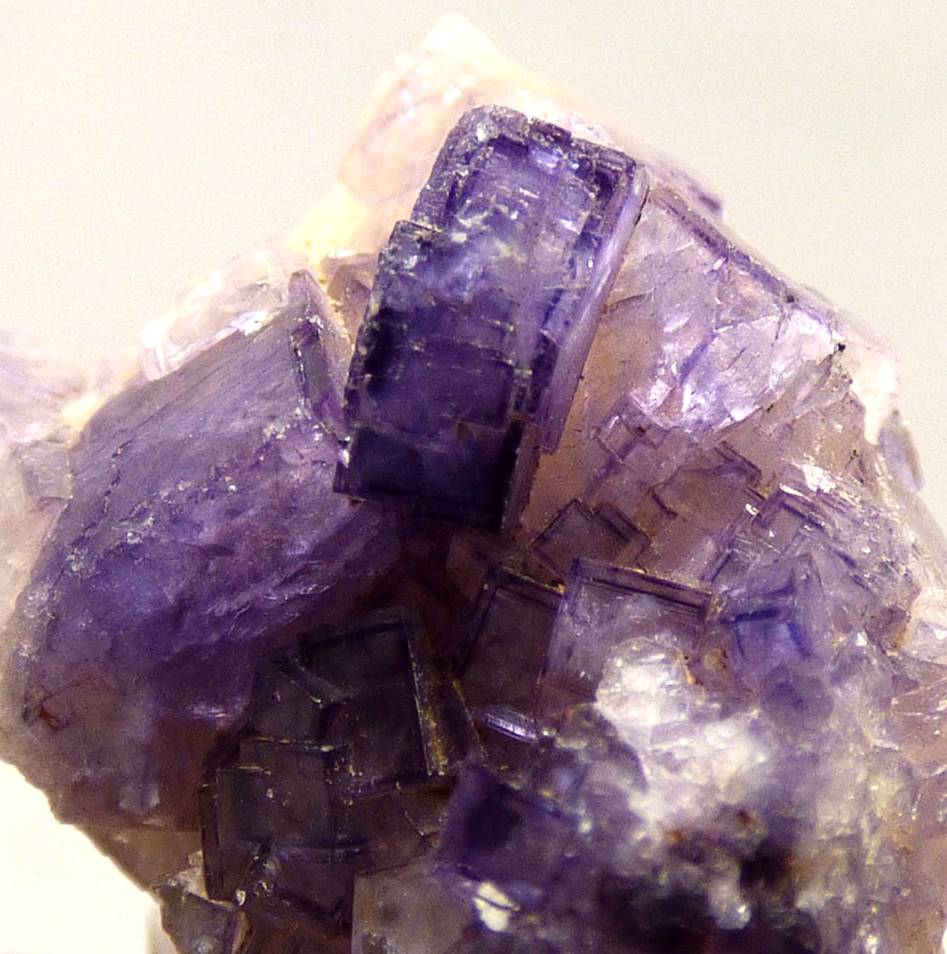 Blue John Fluorite Crystal Specimen Derbyshire UK 5g 17mm Unpolished