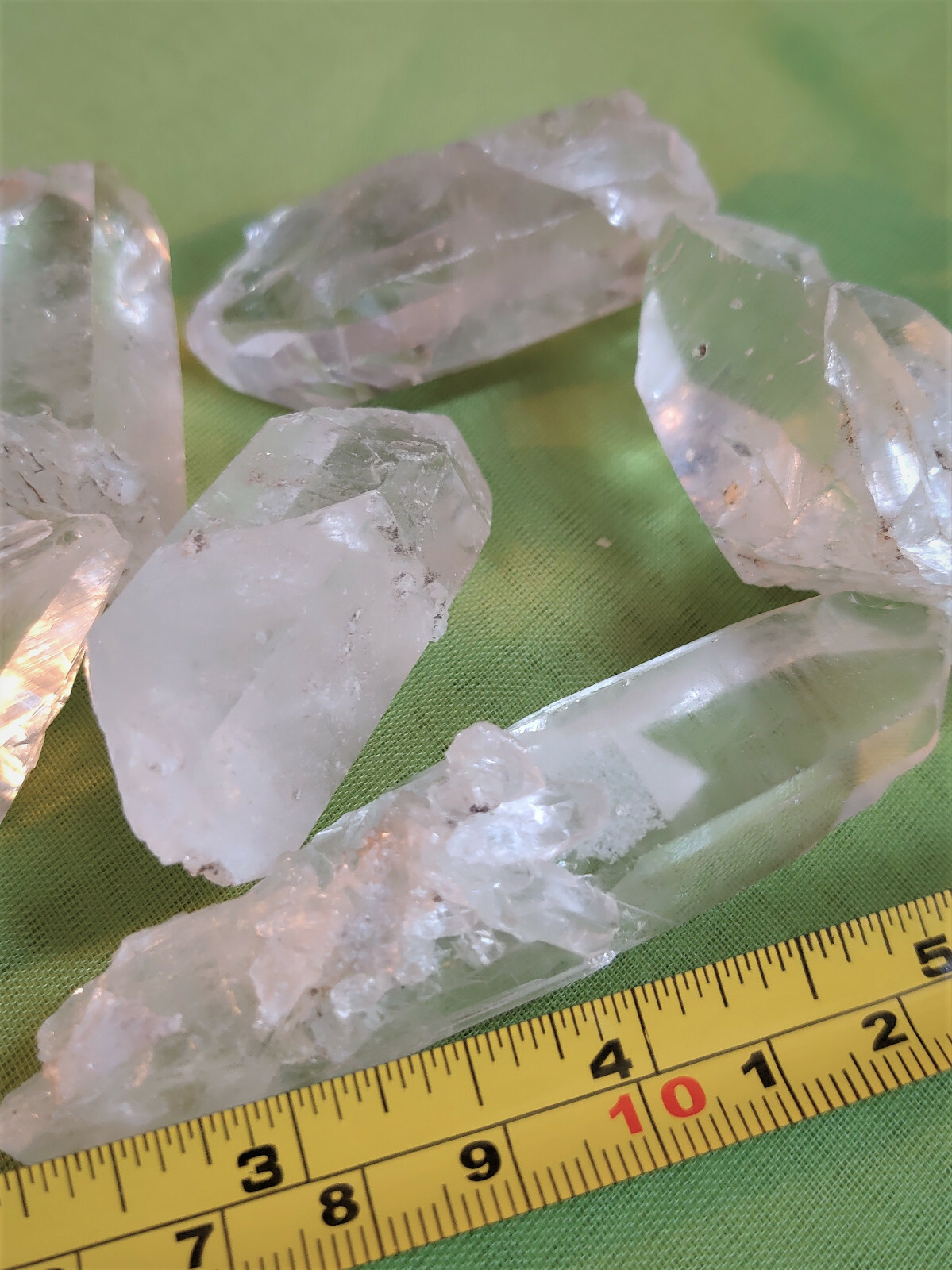 Clear Quartz Crystal Points and Chunks 1lb 1-3in