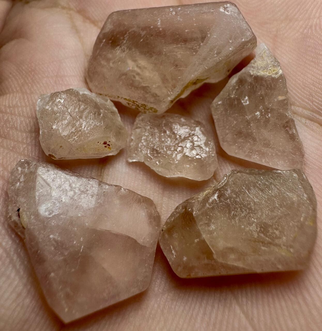 71 carat Fluorescent Apatite Crystals Lot From Skardu Pakistan