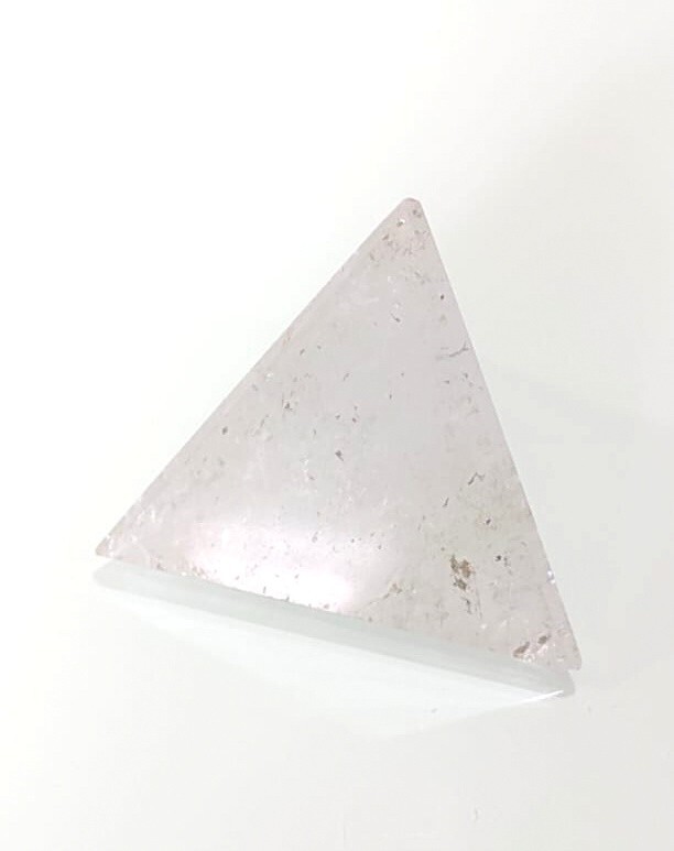Big 50mm tetrahedron chakra healing reiki crystal quartz stone sacred geometry