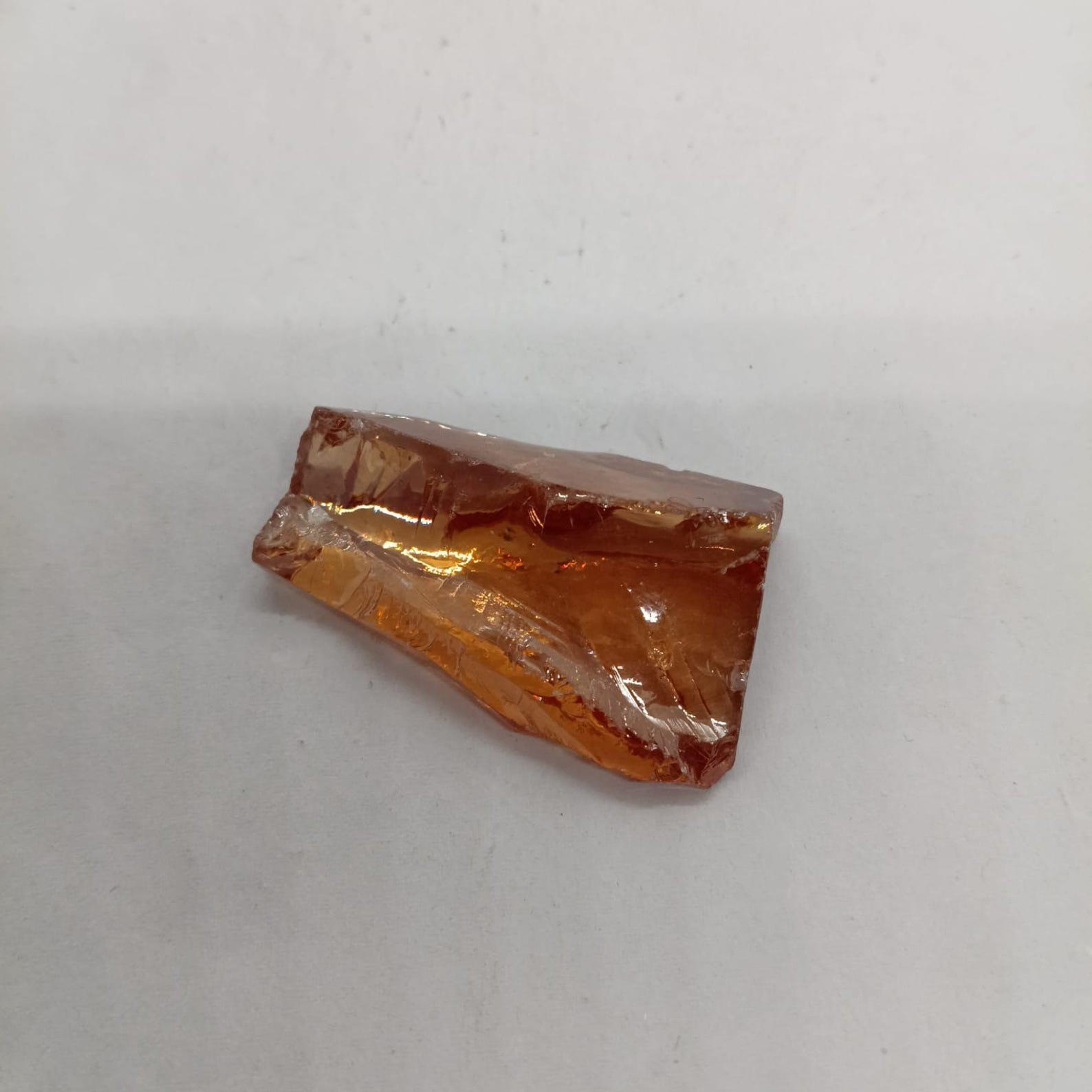 Natural Orange Zircon Rough 200–250 Ct Raw Gemstone AAA Premium Grade