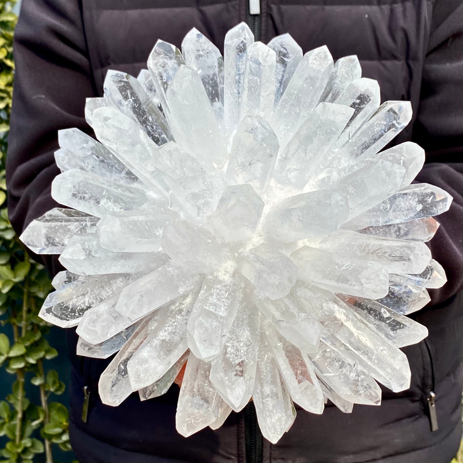 10.14LB Natural White Clear Quartz Crystal Cluster Rock Stone Specimens Reik