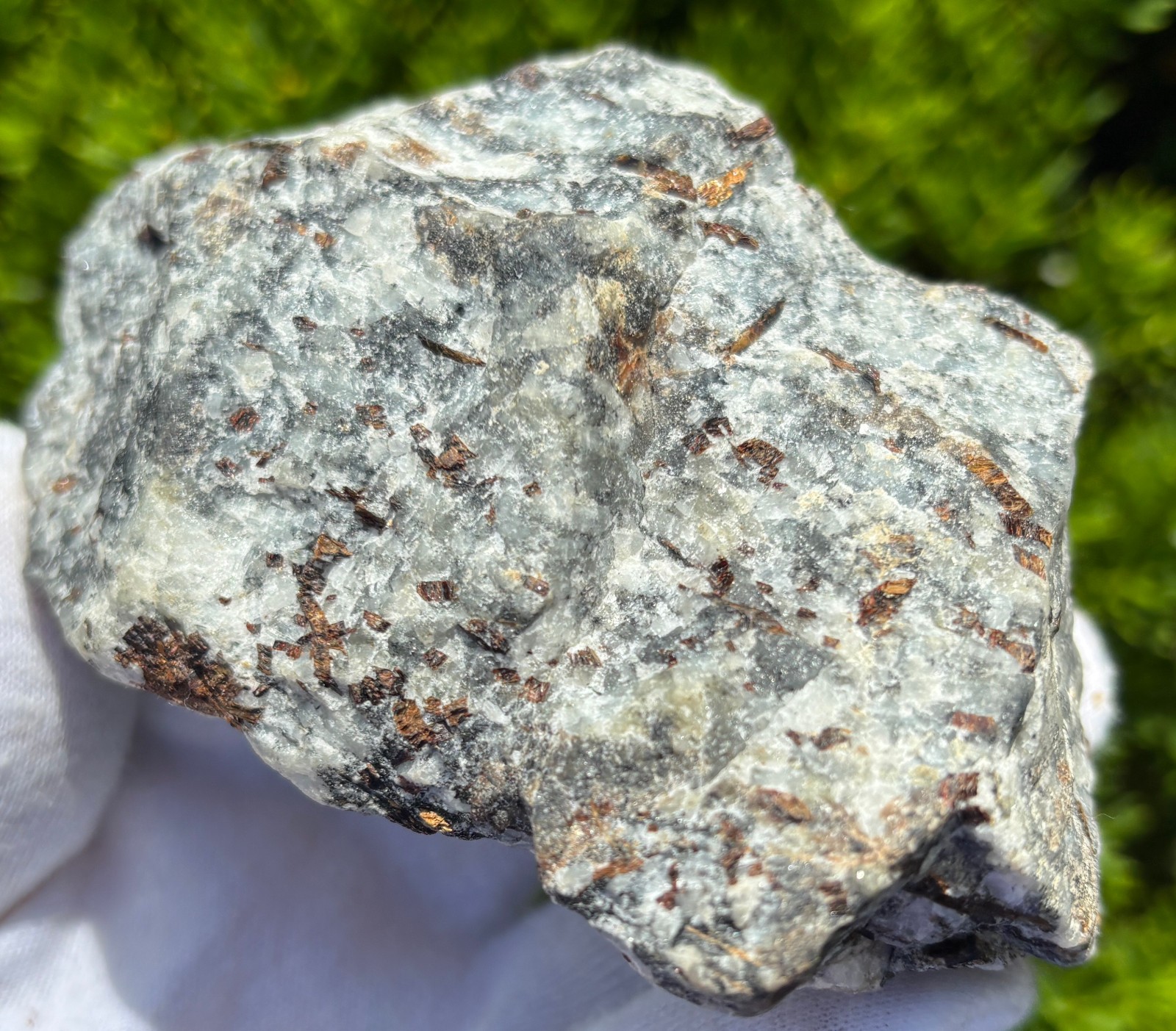 USA SALE SEE VIDEO 4″ 309g 2/3LB AUTHENTIC ASTROPHYLLITE ROUGH SPECIMEN LAPIDARY