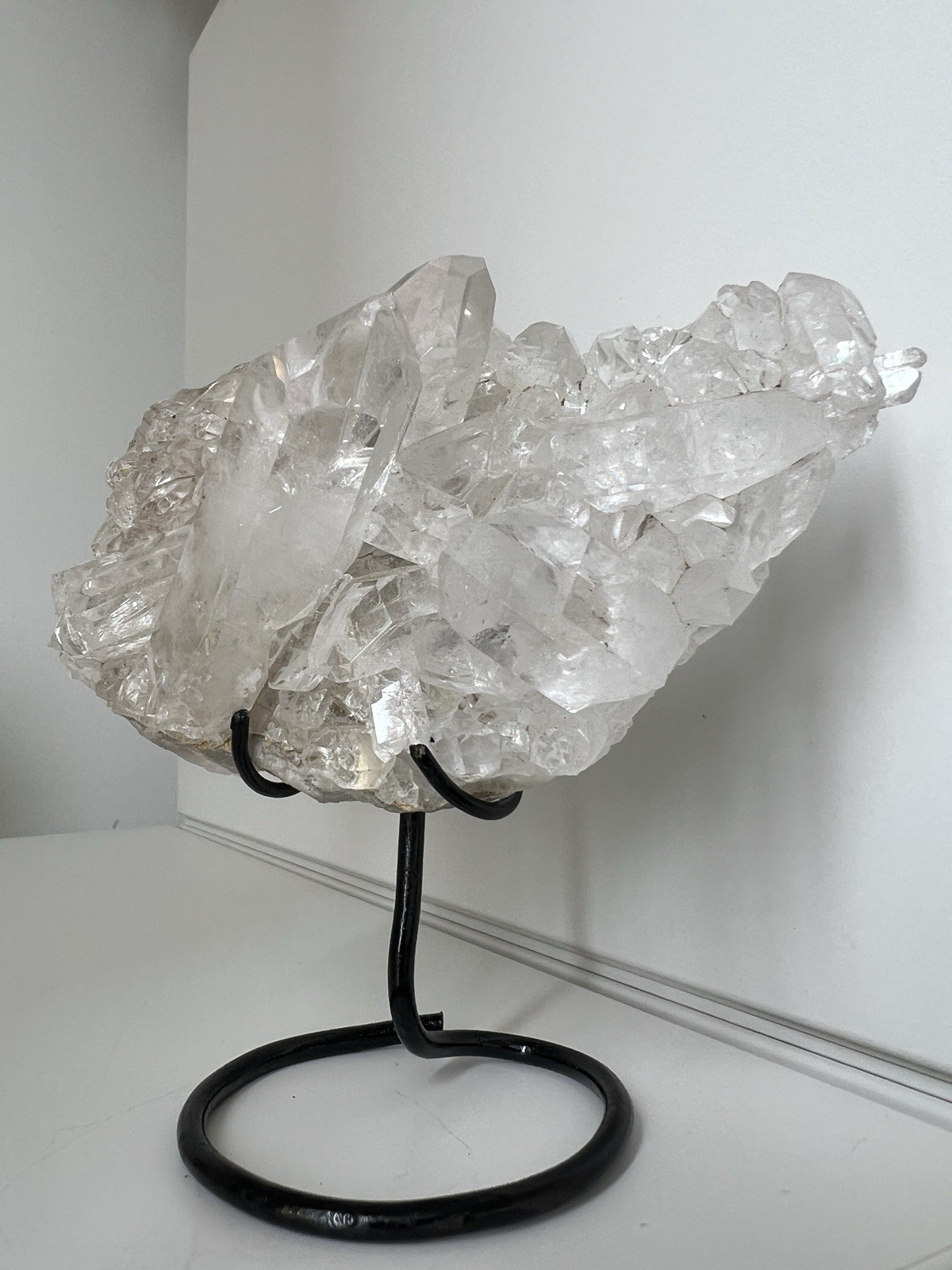 290g – Raw Lemurian Cluster | Zeca de Souza | Brazil